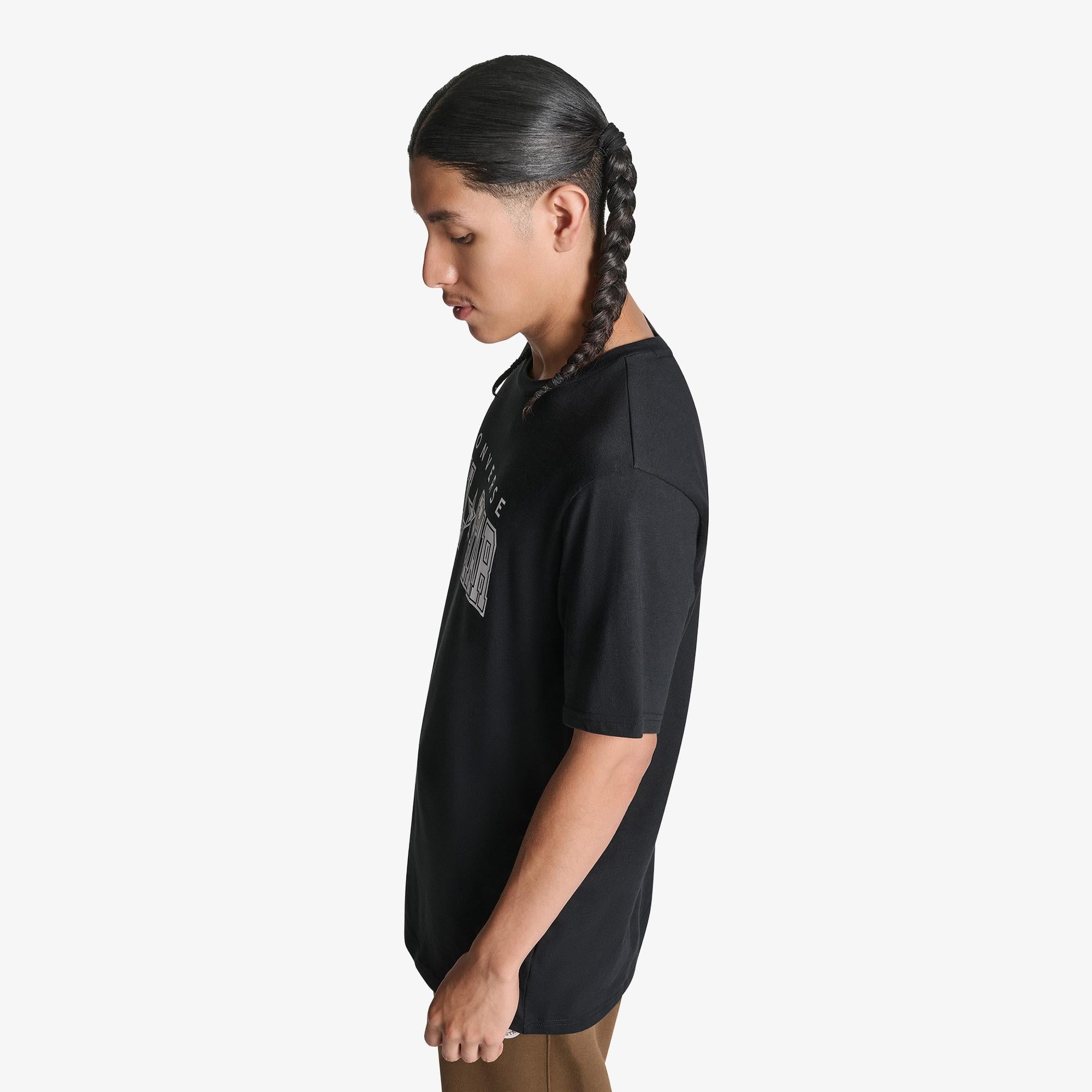 Converse Erkek Siyah T-Shirt
