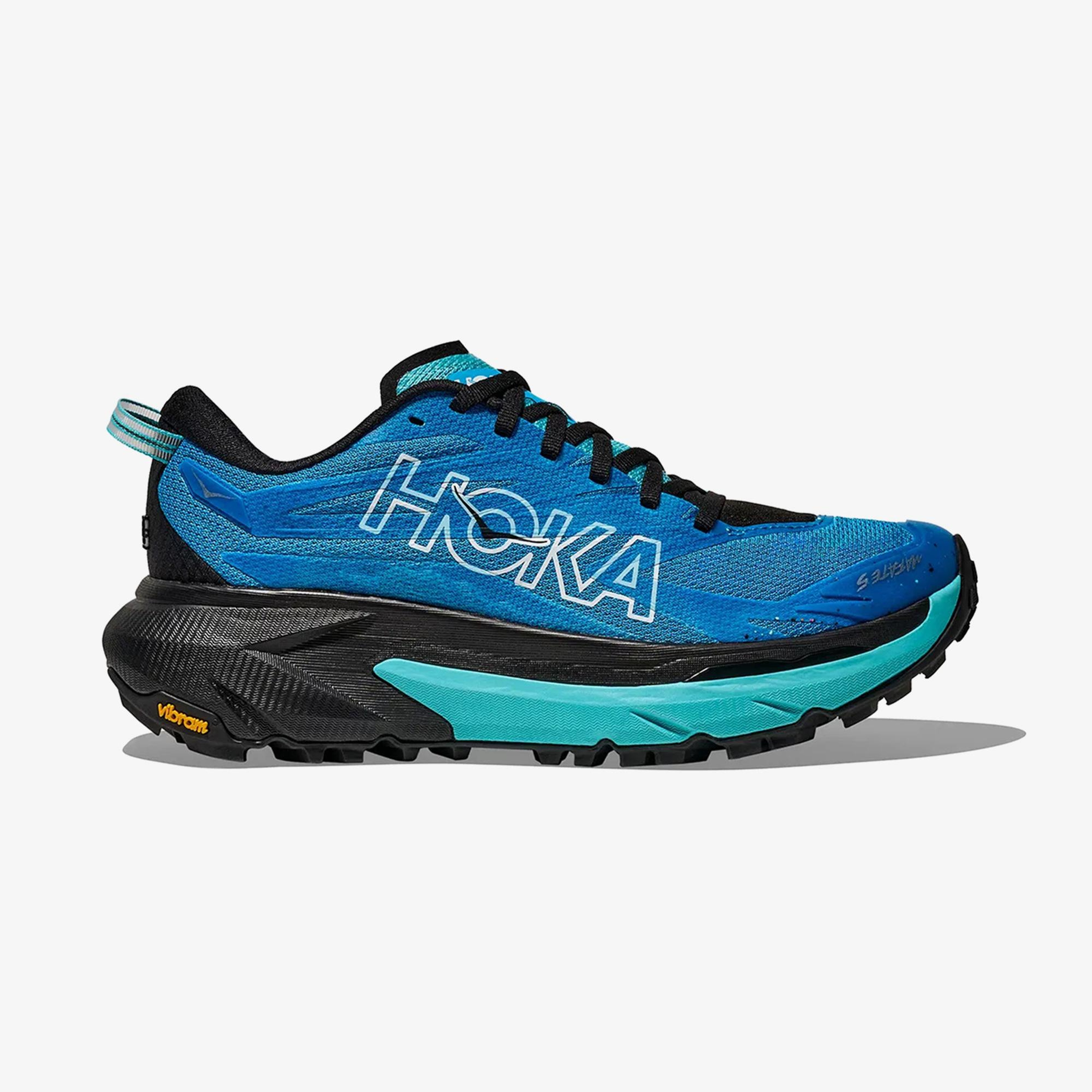 Hoka Mafate 5 Kadın Trail Mavi Koşu Ayakkabısı