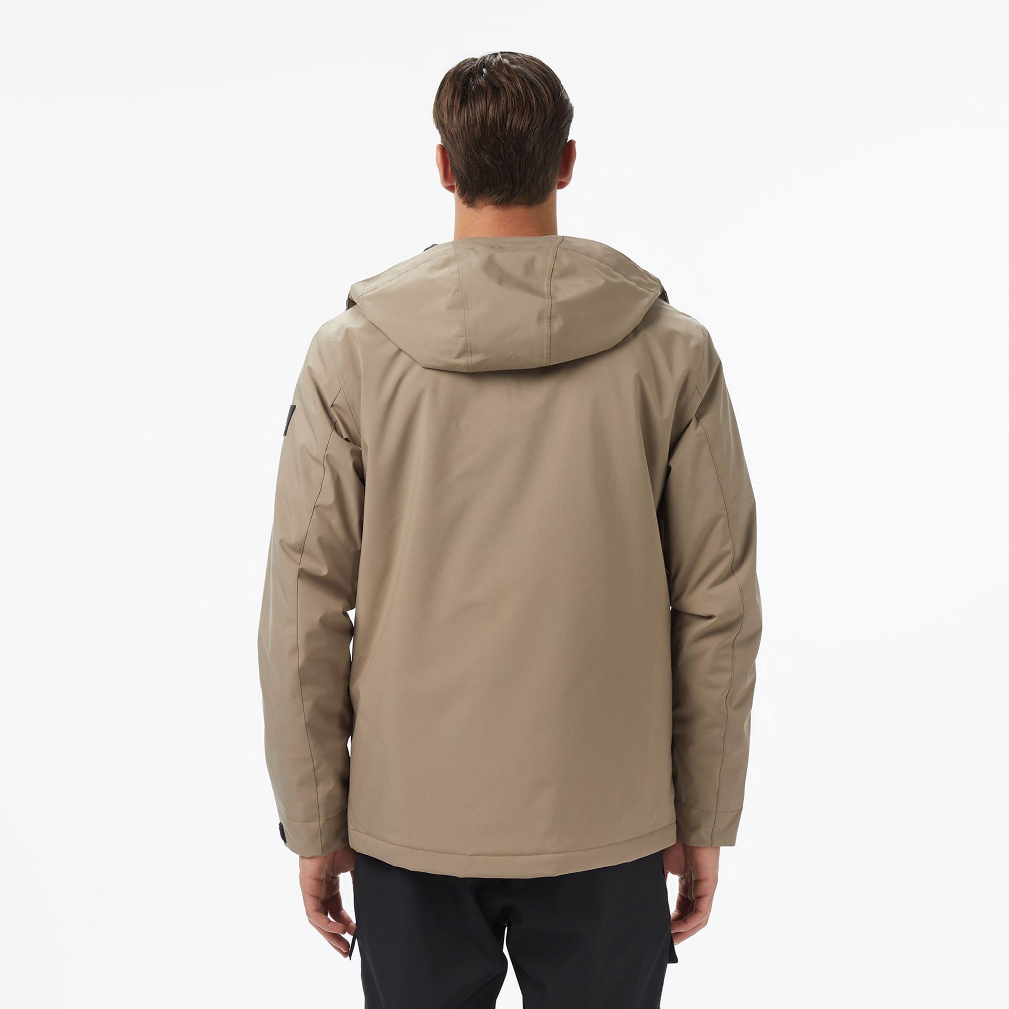 Quiksilver Sycamore Solid 20K Erkek Kahverengi Kayak Montu
