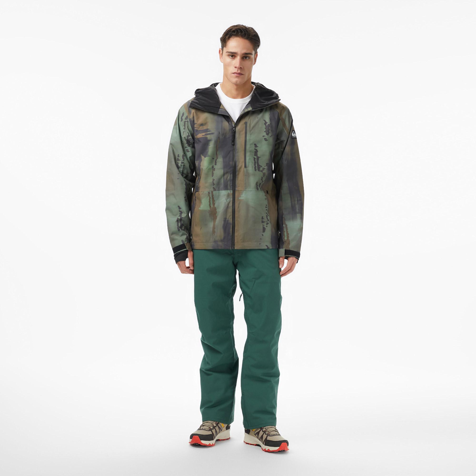 Quiksilver Muldrow 20K Erkek Yeşil Kayak Montu