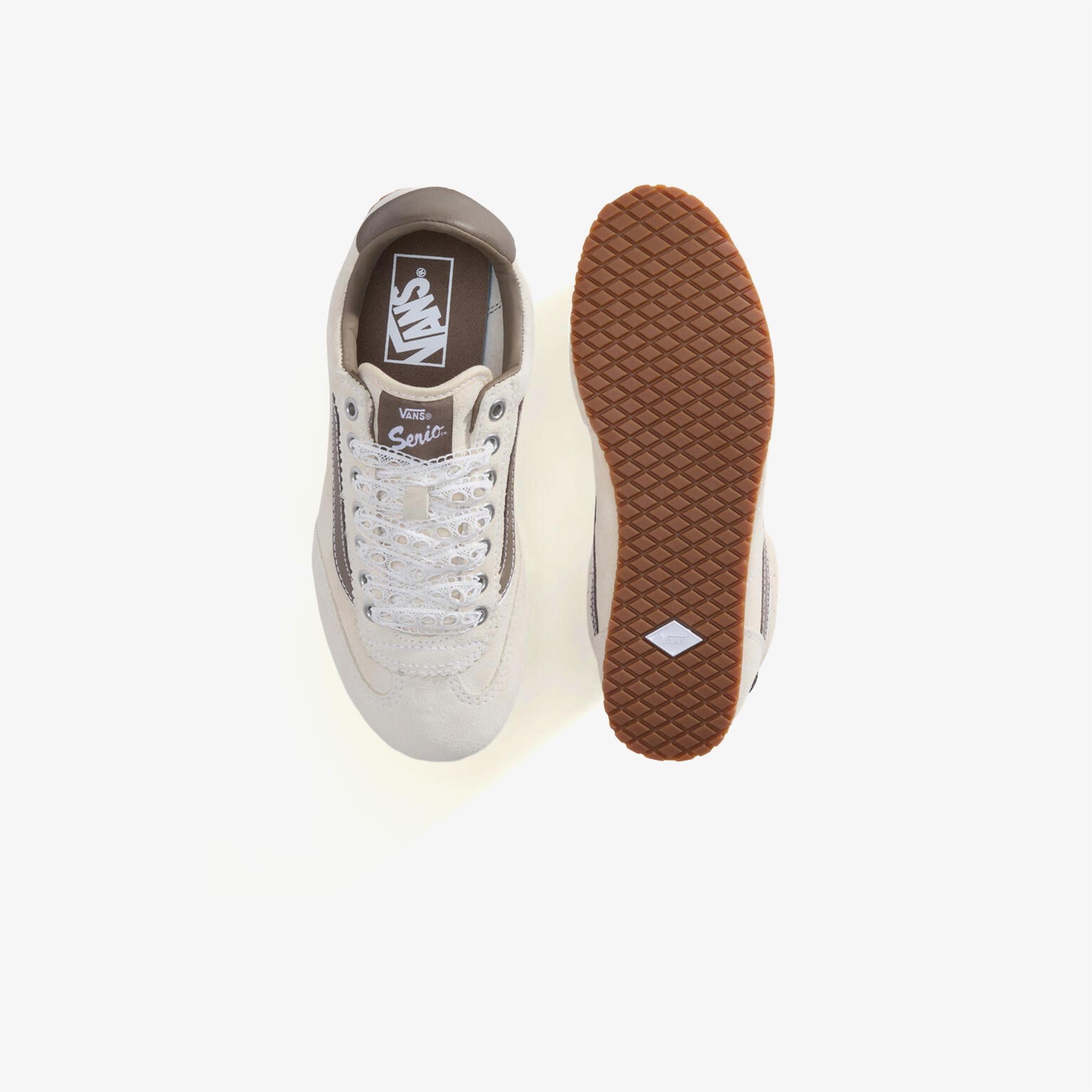 Vans Super Lowpro Kadın Bej Sneaker