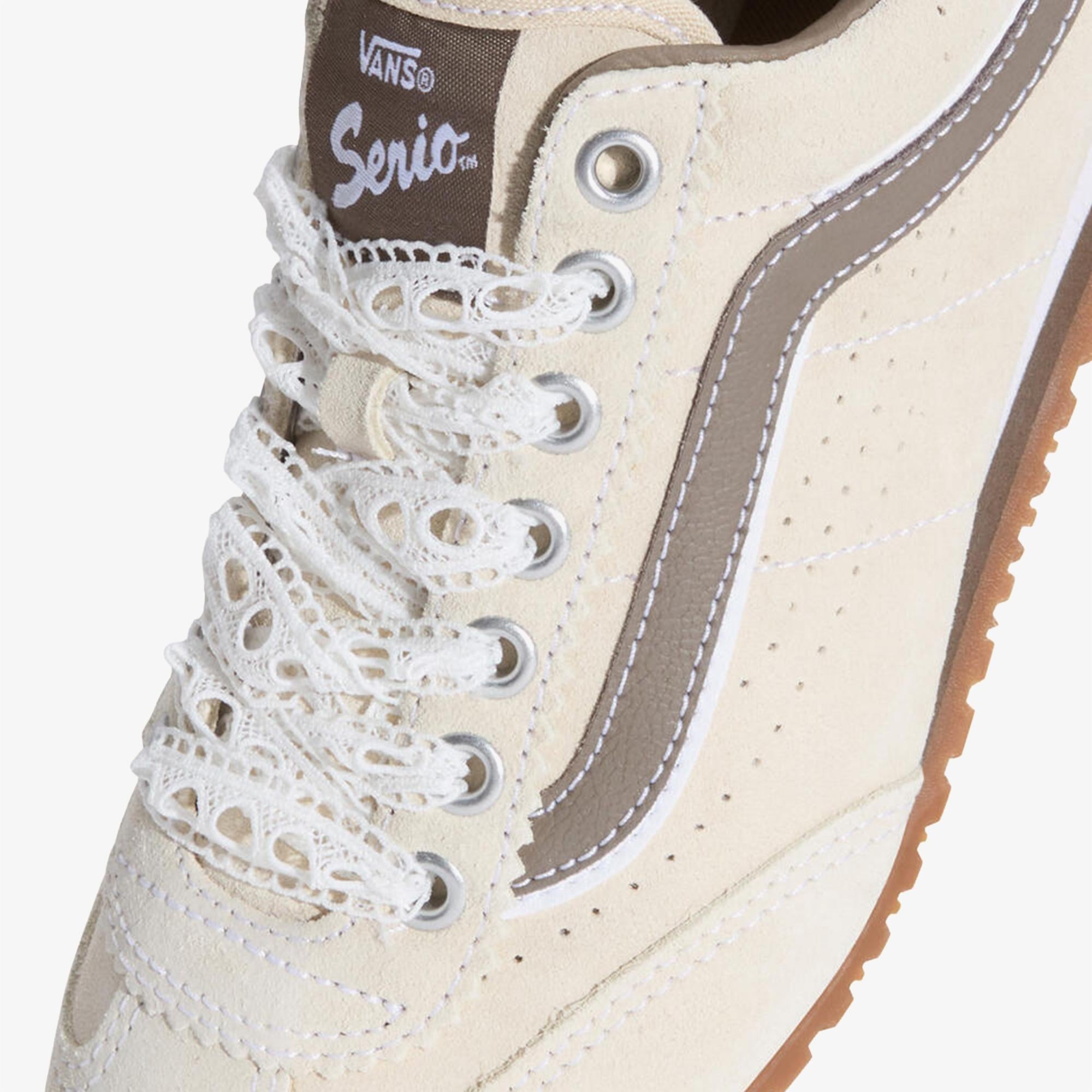 Vans Super Lowpro Kadın Bej Sneaker