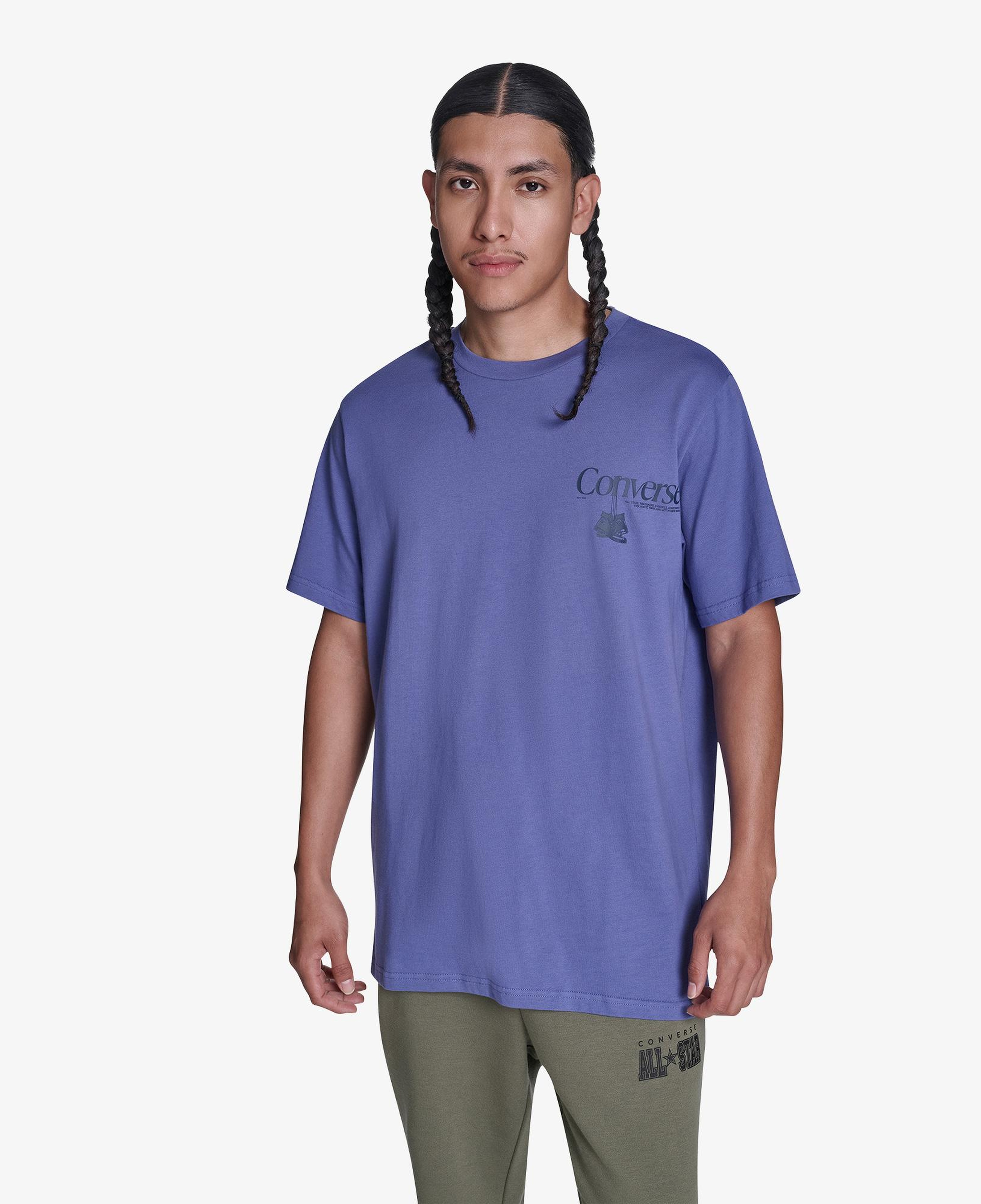 Converse Erkek Mor T-Shirt