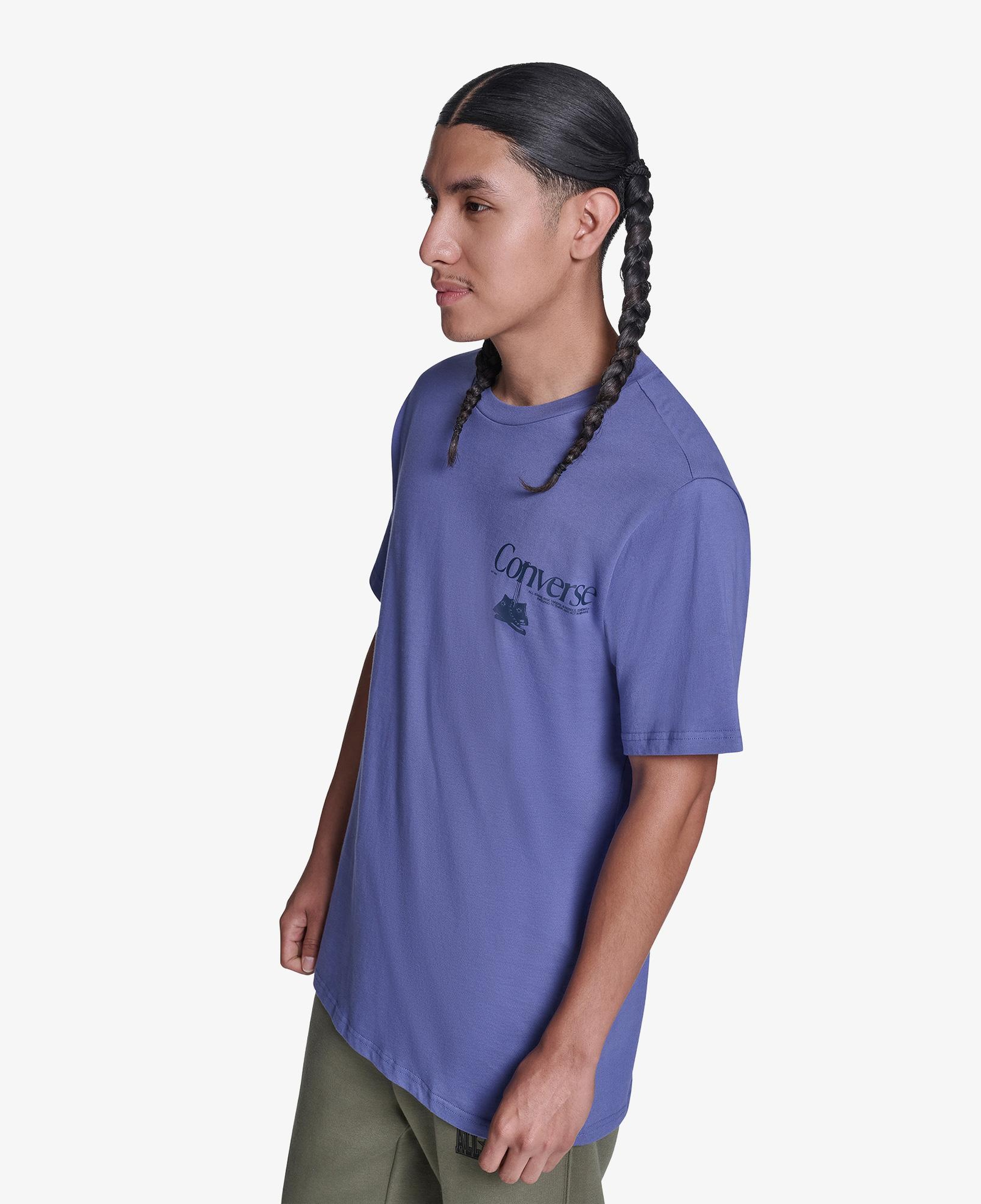 Converse Erkek Mor T-Shirt