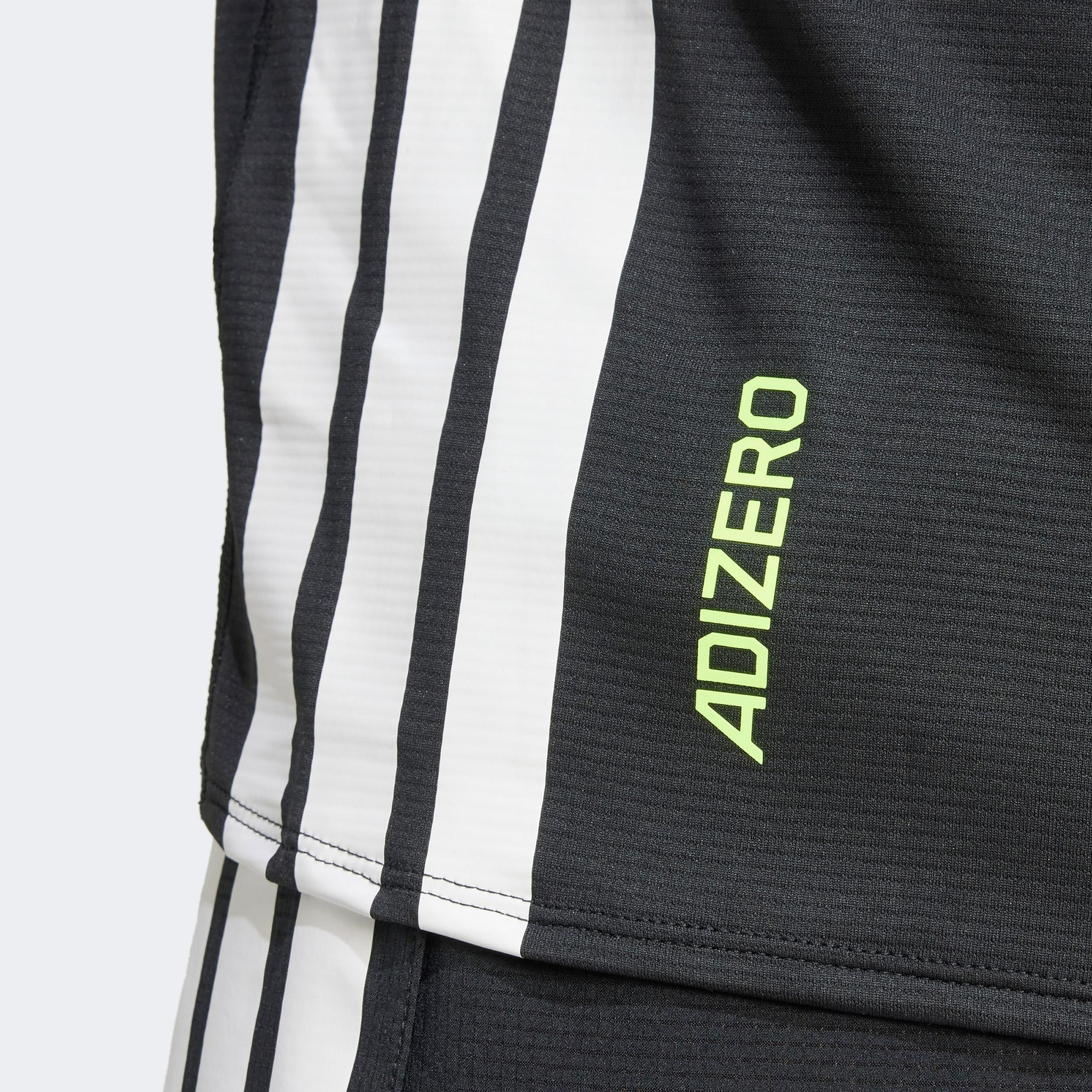 adidas Adizero Erkek Siyah Koşu T-Shirt