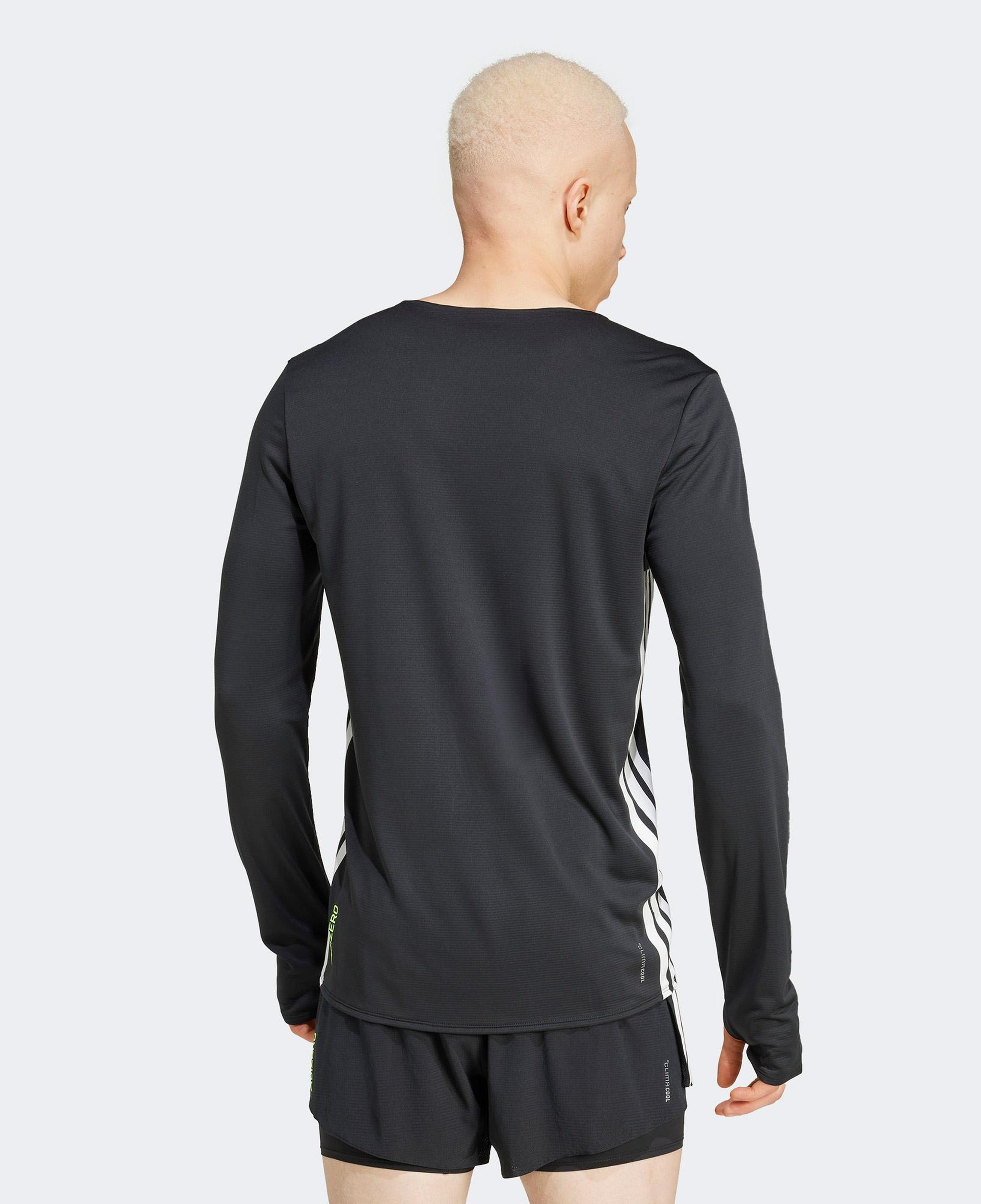 adidas Adizero Erkek Siyah Koşu T-Shirt