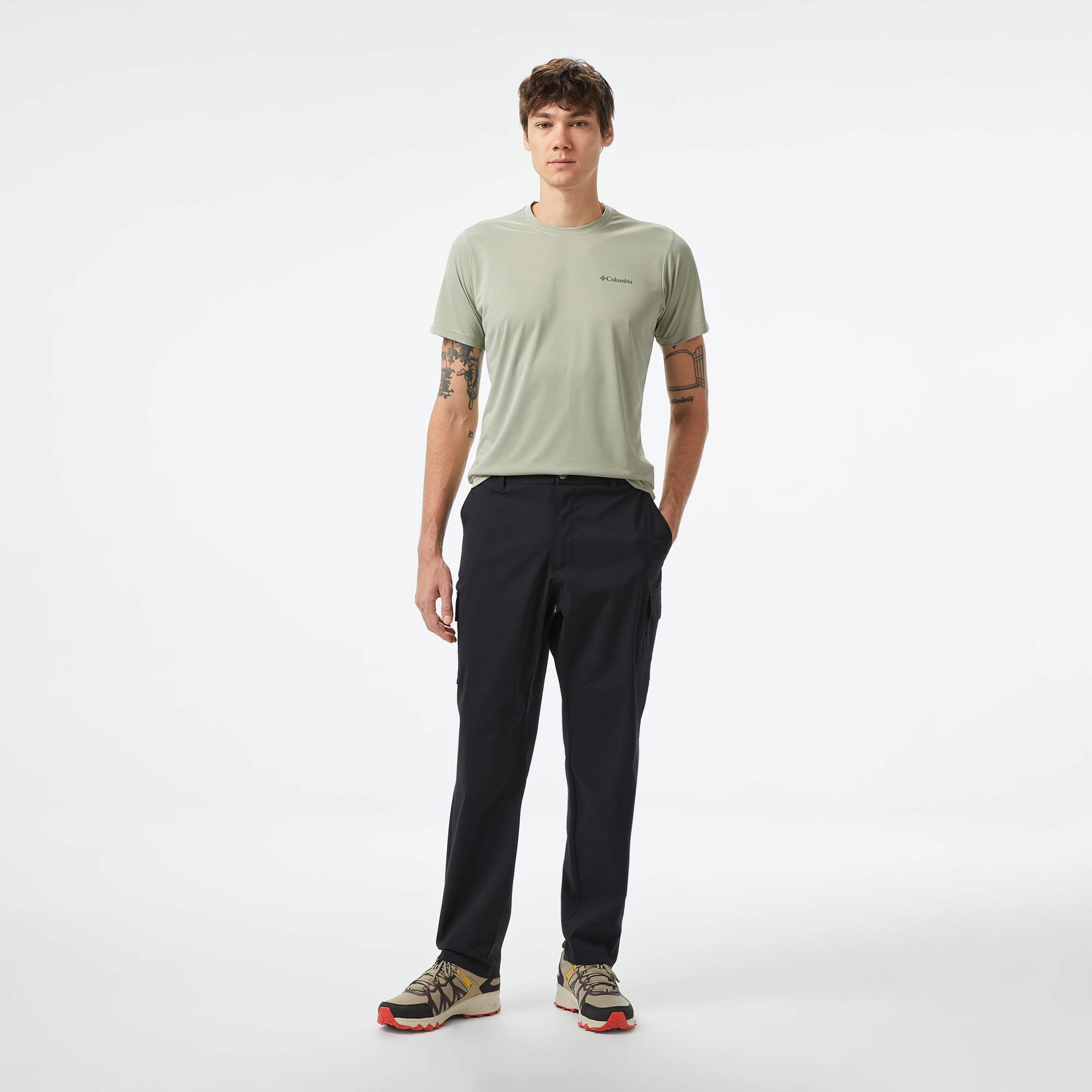 Columbia Tech Trail Utility Erkek Siyah Outdoor Pantolon