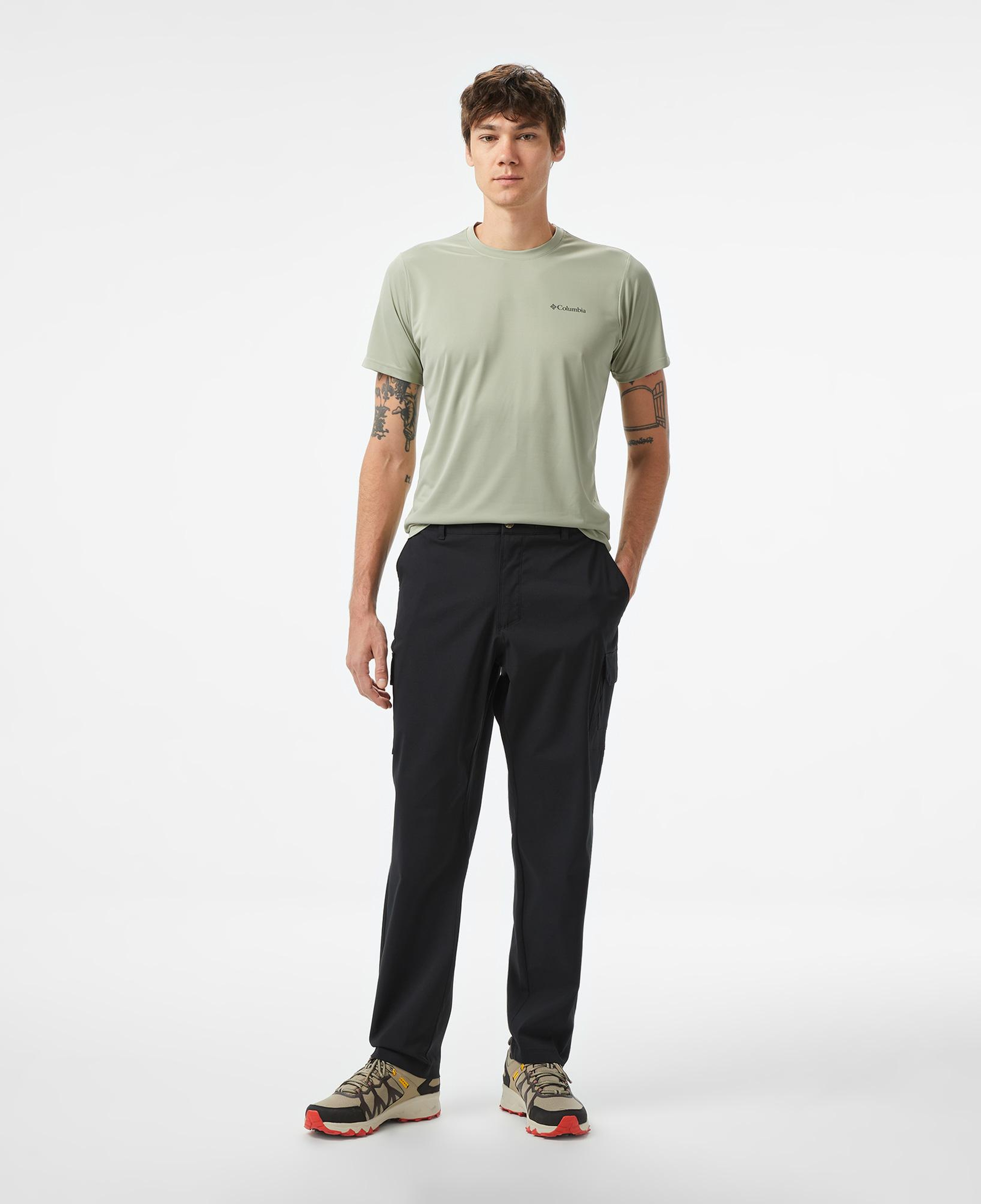 Columbia Tech Trail Utility Erkek Siyah Outdoor Pantolon