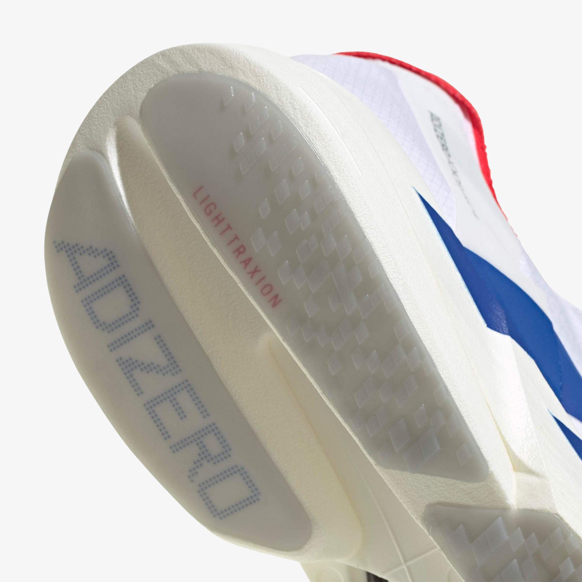 adidas Adizero Adios Pro 4 Erkek Beyaz Koşu Ayakkabısı