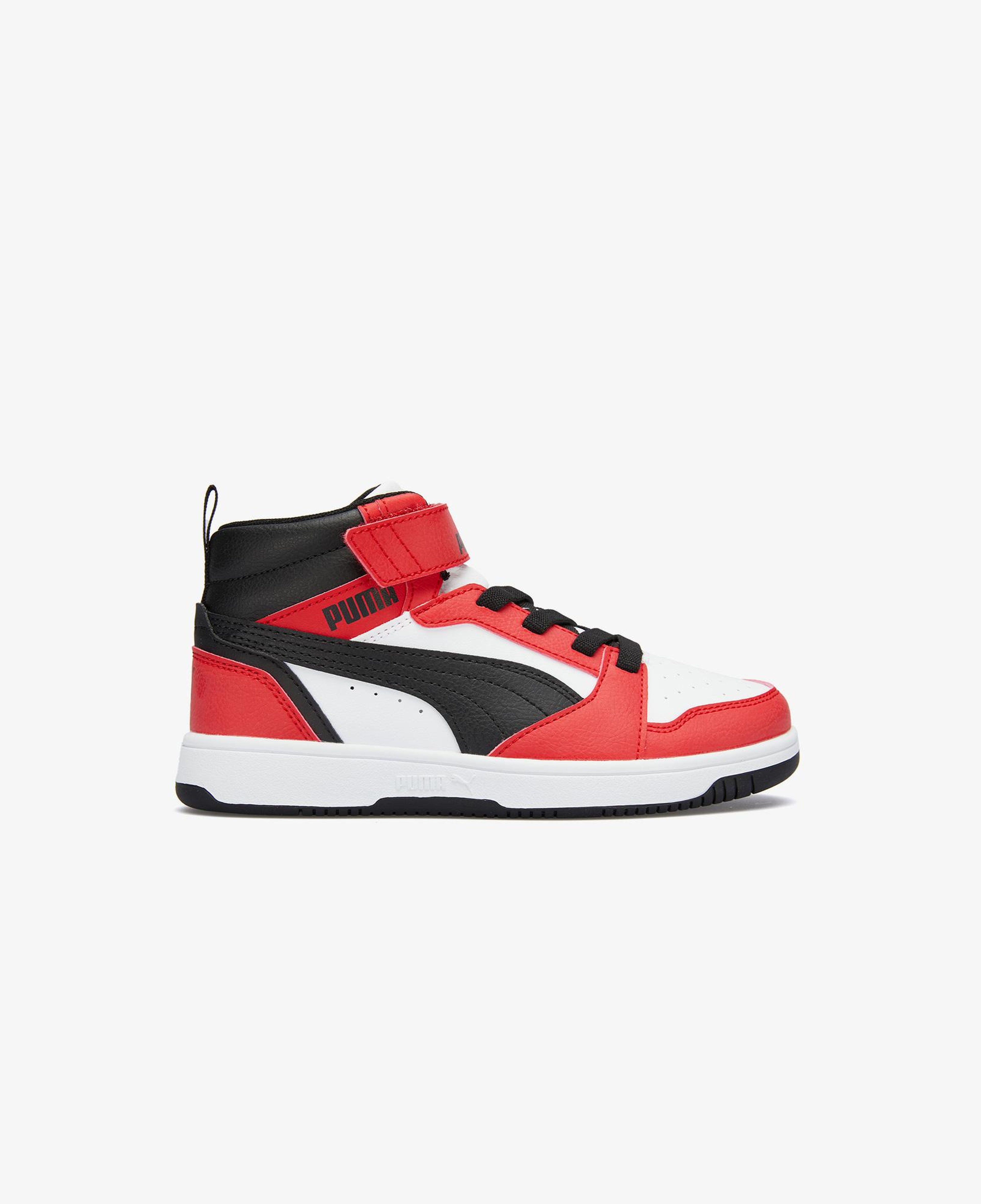 Puma Rebound V6 Mid Ac+ Ps Çocuk Kırmızı Spor Ayakkabı