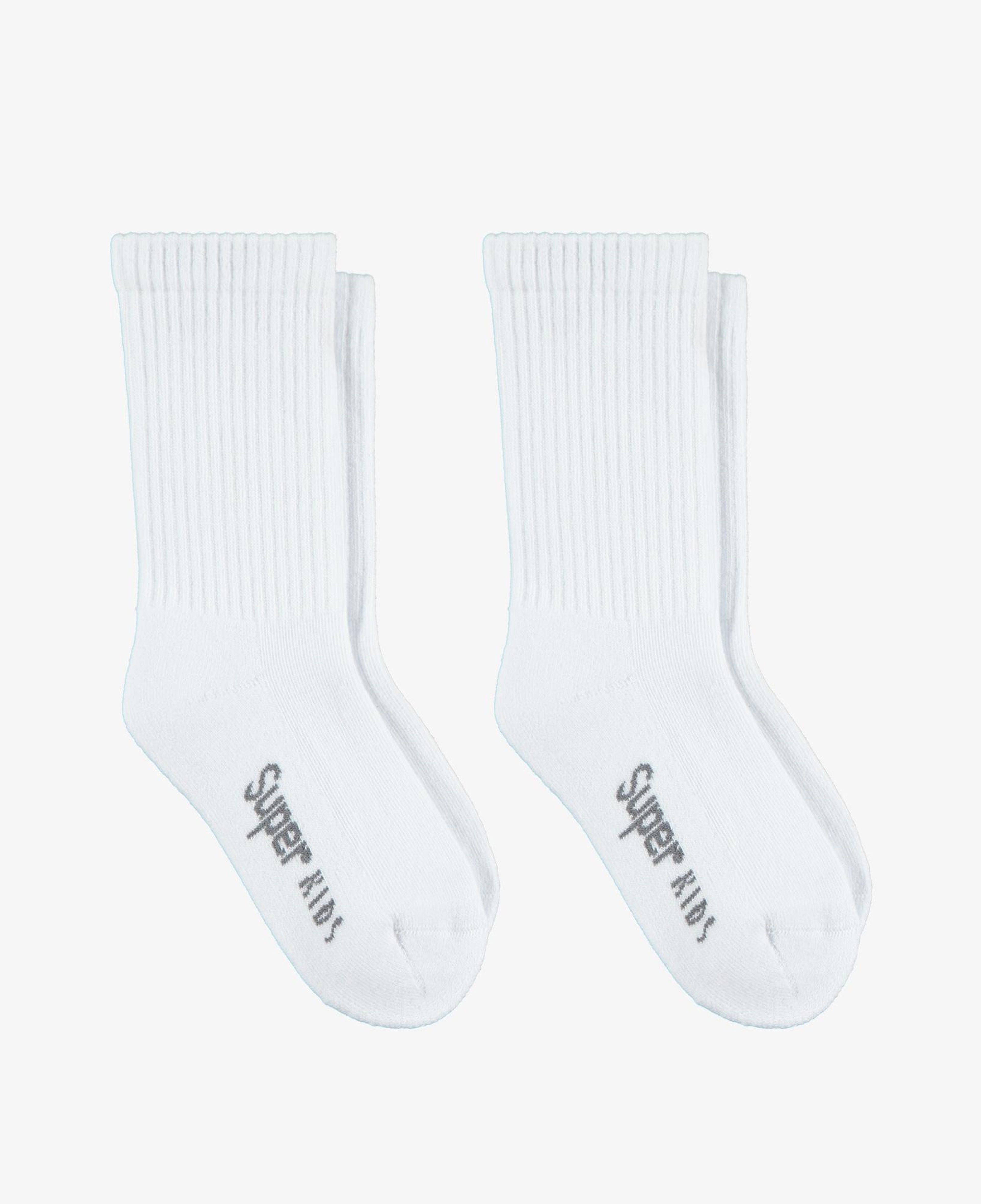 UNITED4 Tenis Towel Çocuk Beyaz Çorap