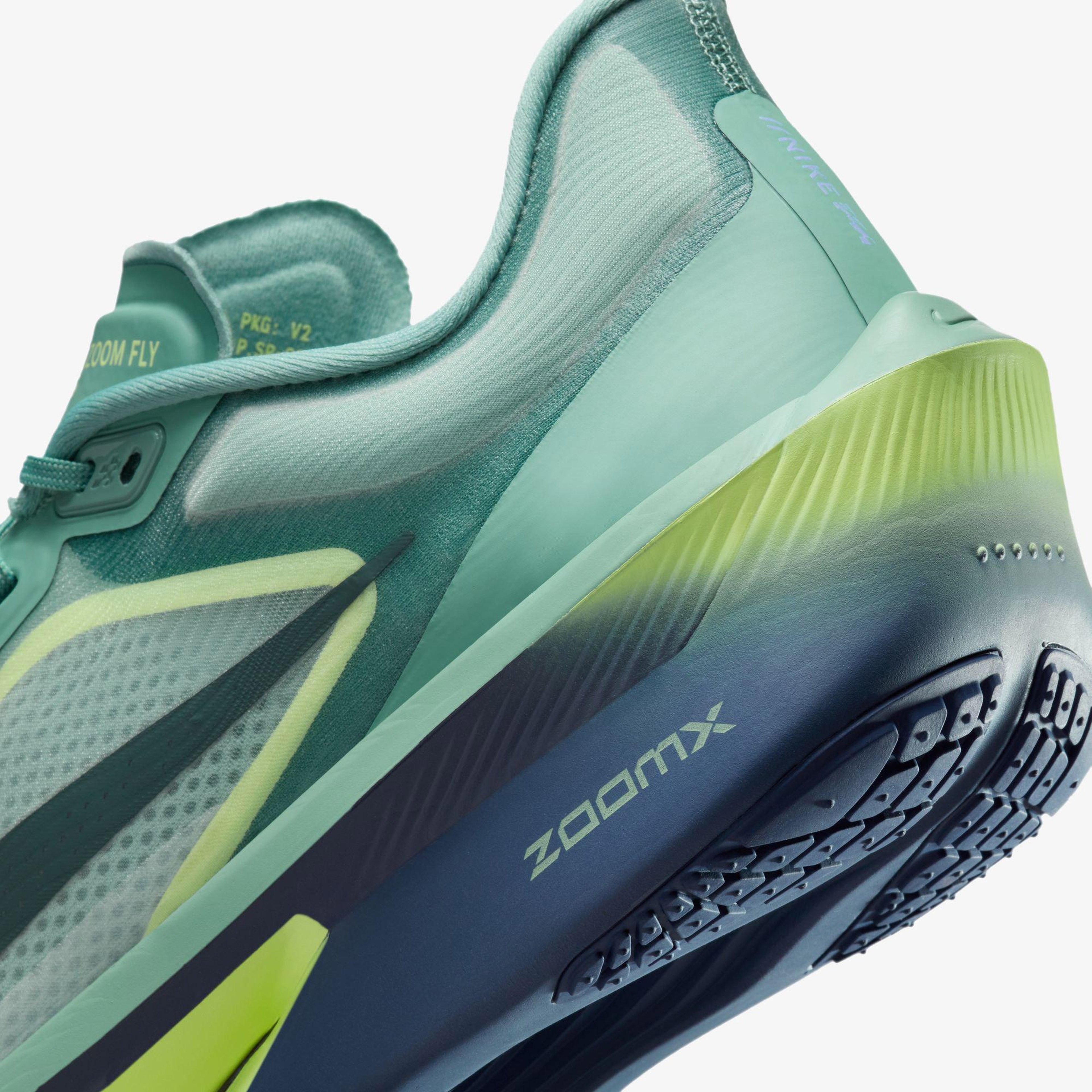 Nike Zoom Fly 6 Erkek Yeşil Spor Ayakkabı