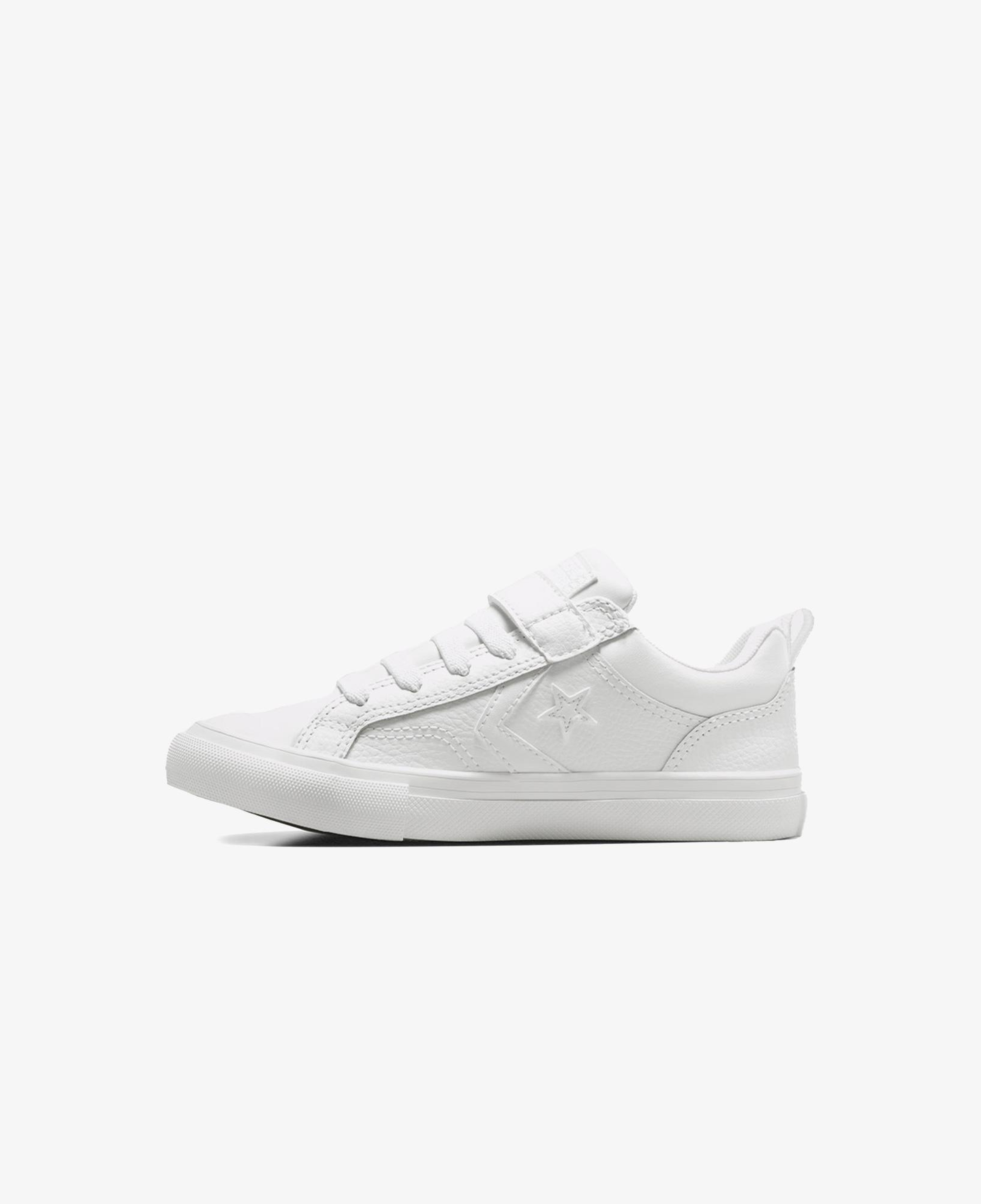 Converse Pro Blaze Strap Çocuk Beyaz Deri Sneaker