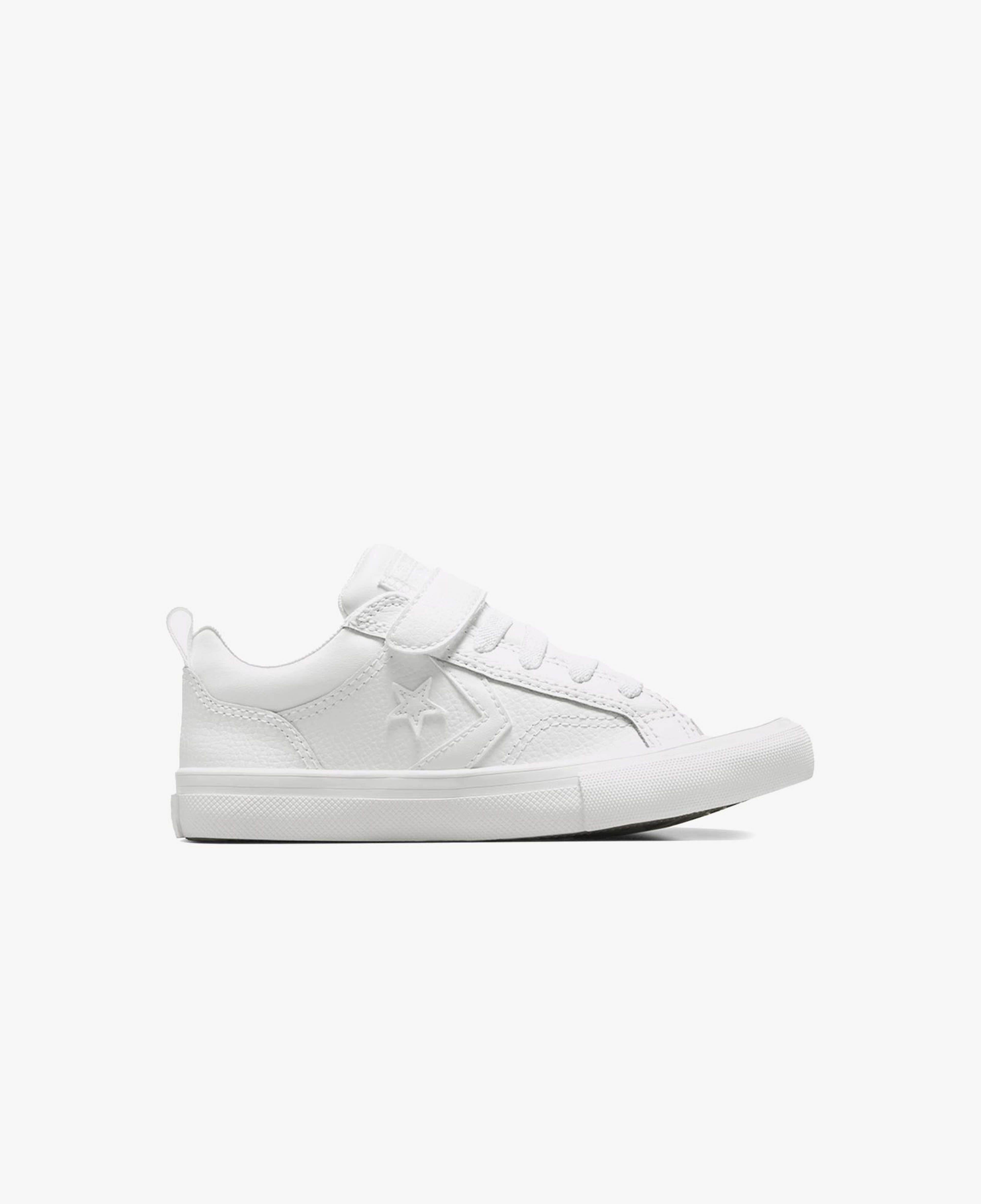 Converse Pro Blaze Strap Çocuk Beyaz Deri Sneaker