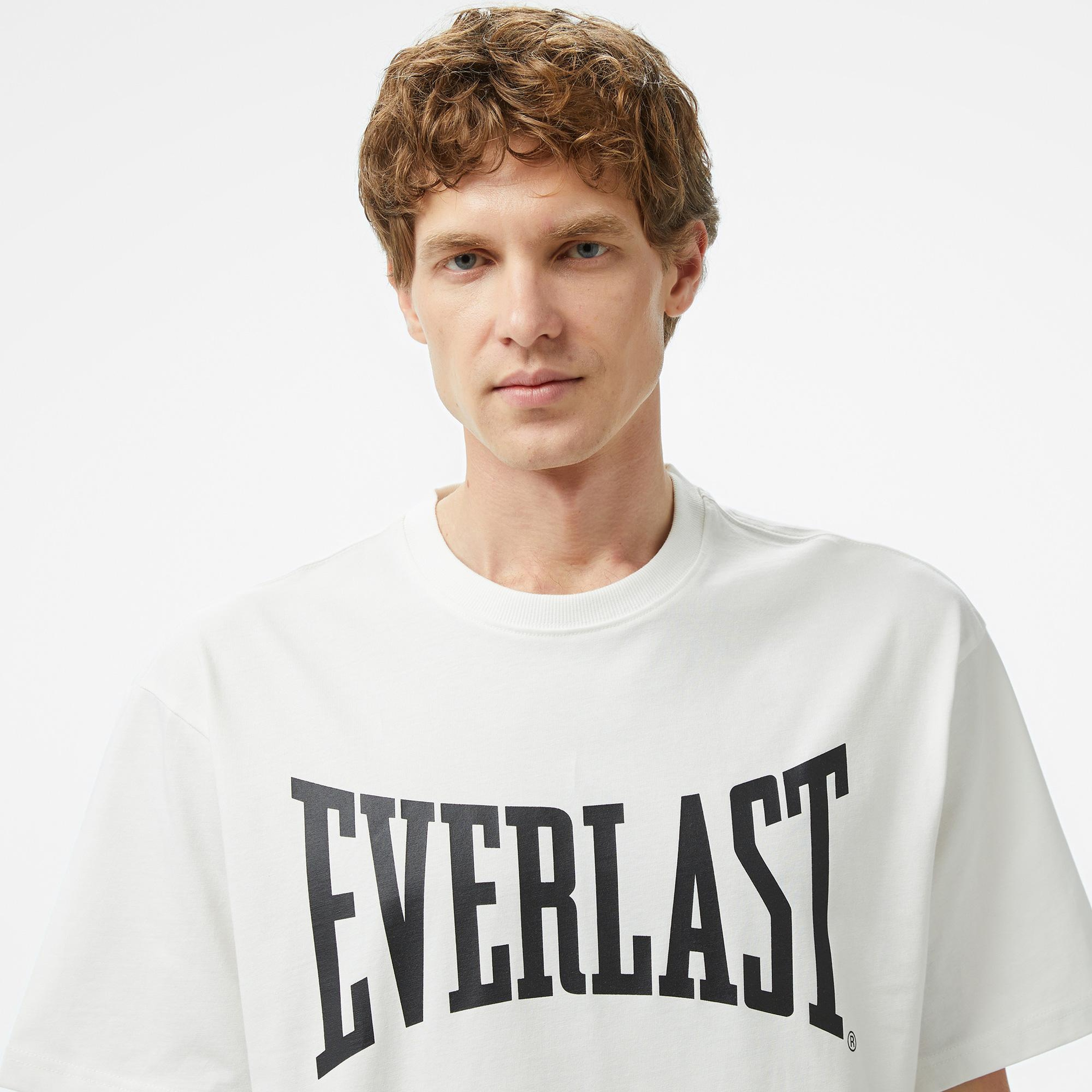 Everlast Ever Classics Comfort Logo Beyaz Erkek T-Shirt