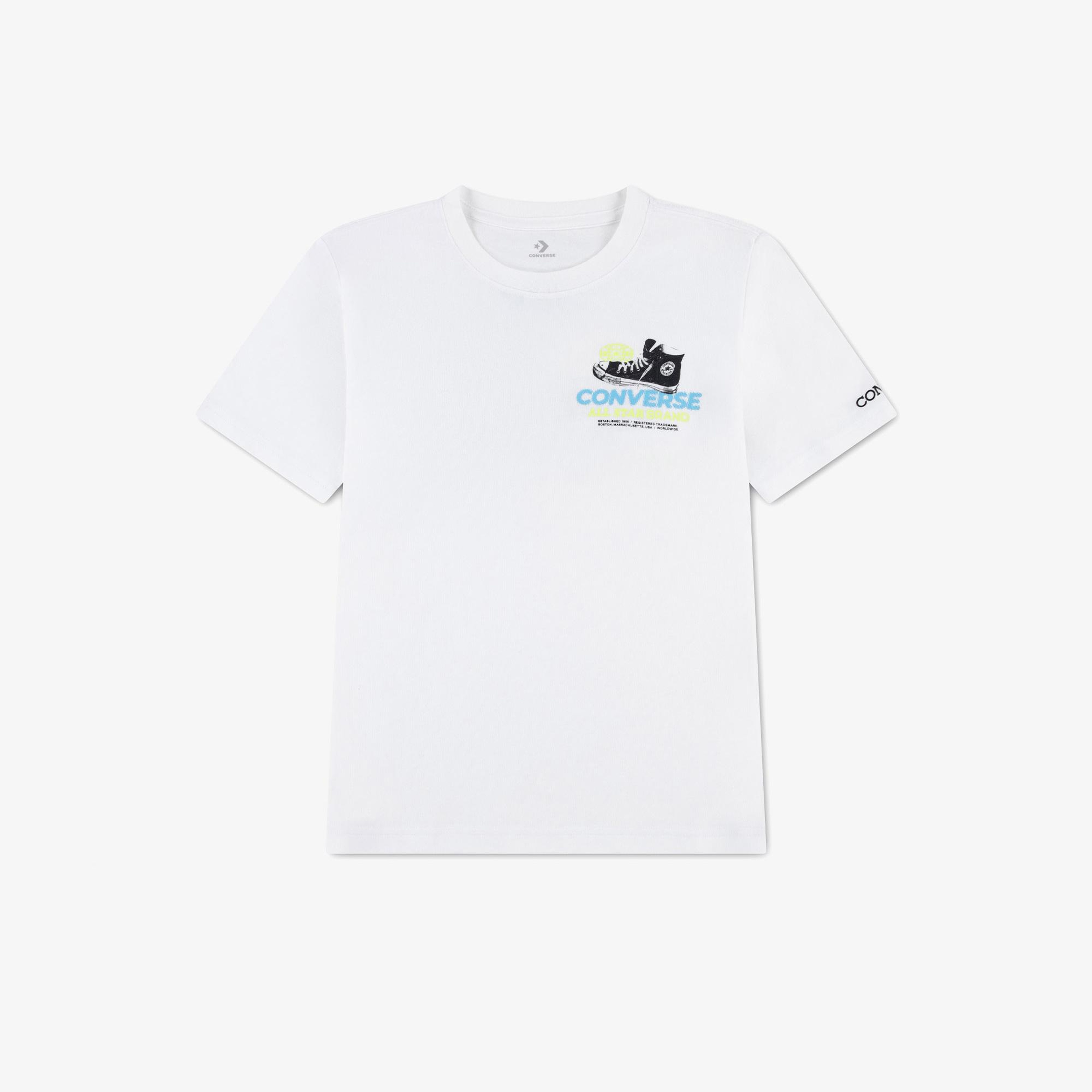 Converse Genç Çocuk Beyaz T-Shirt