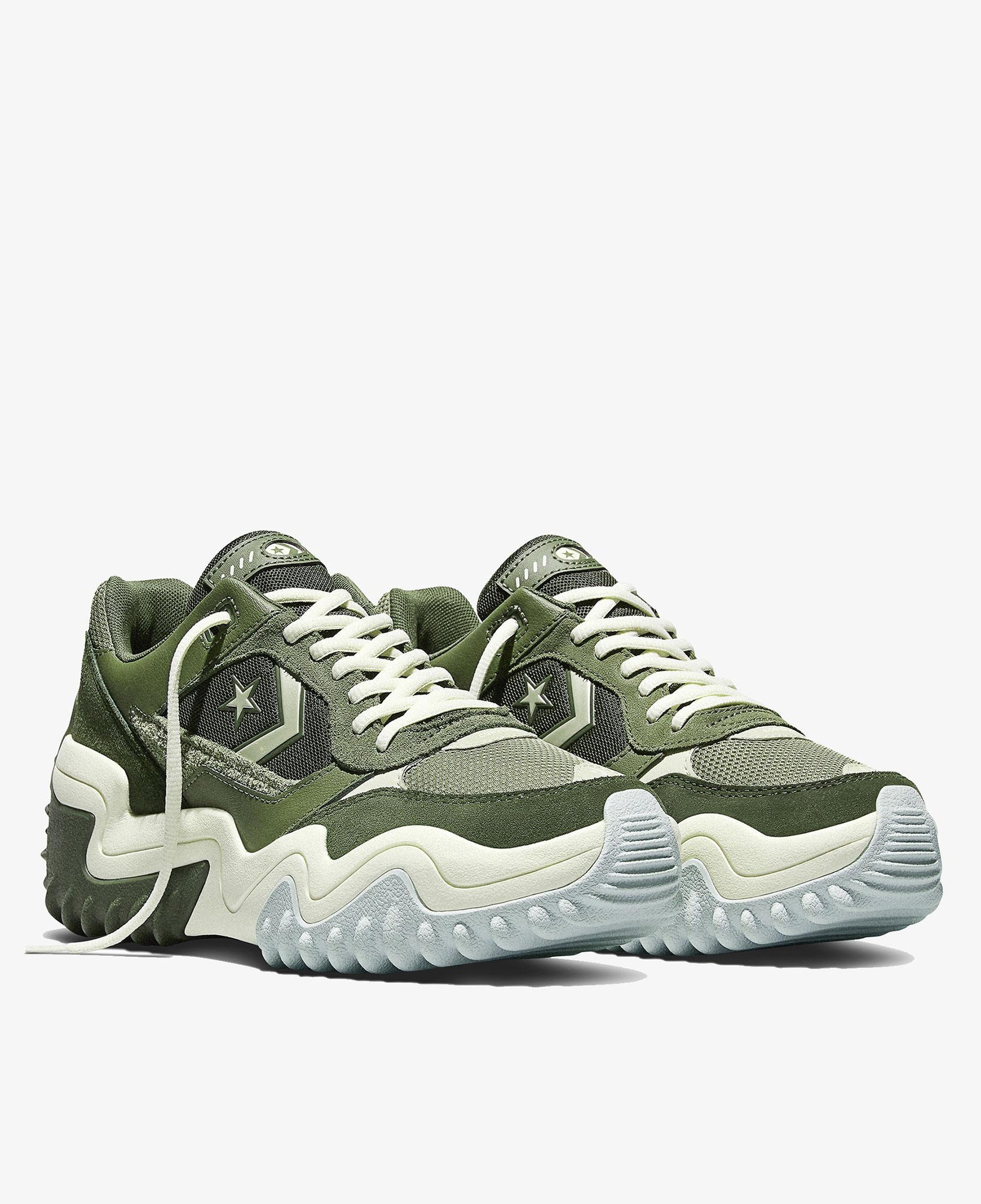 Converse Wave Motion Trainer Unisex Yeşil Süet Sneaker