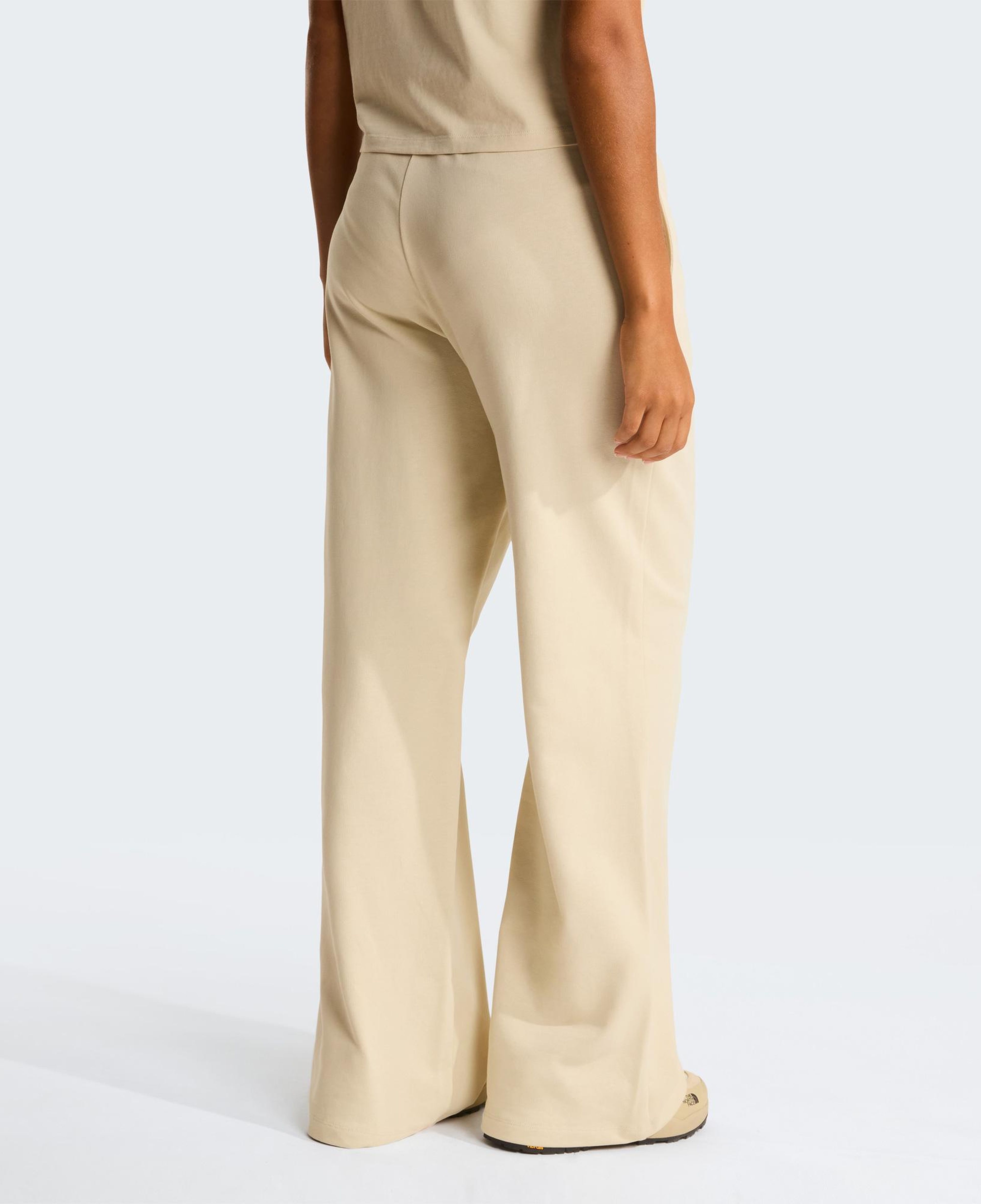The North Face Essential Light Wide Leg Kadın Krem Pantolon