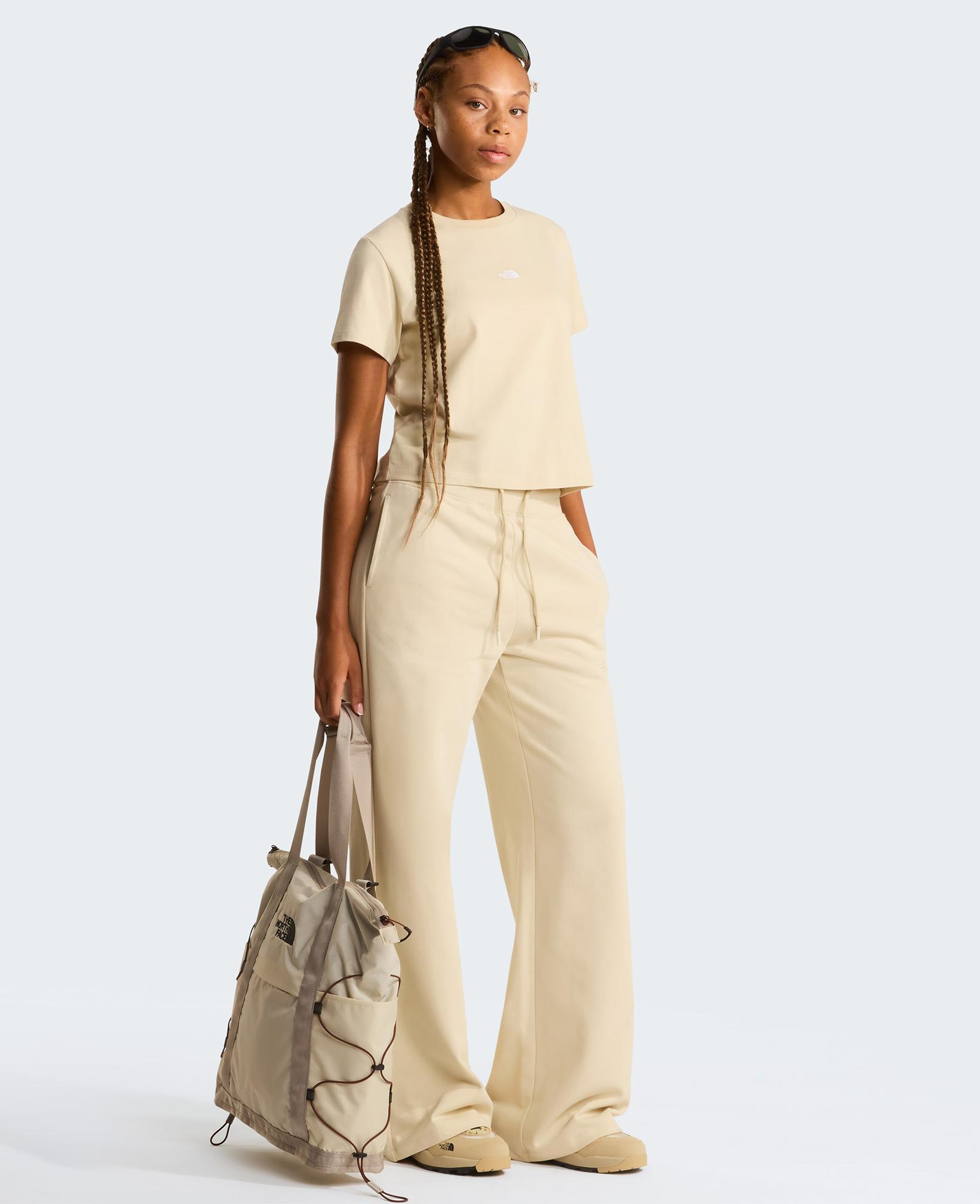 The North Face Essential Light Wide Leg Kadın Krem Pantolon