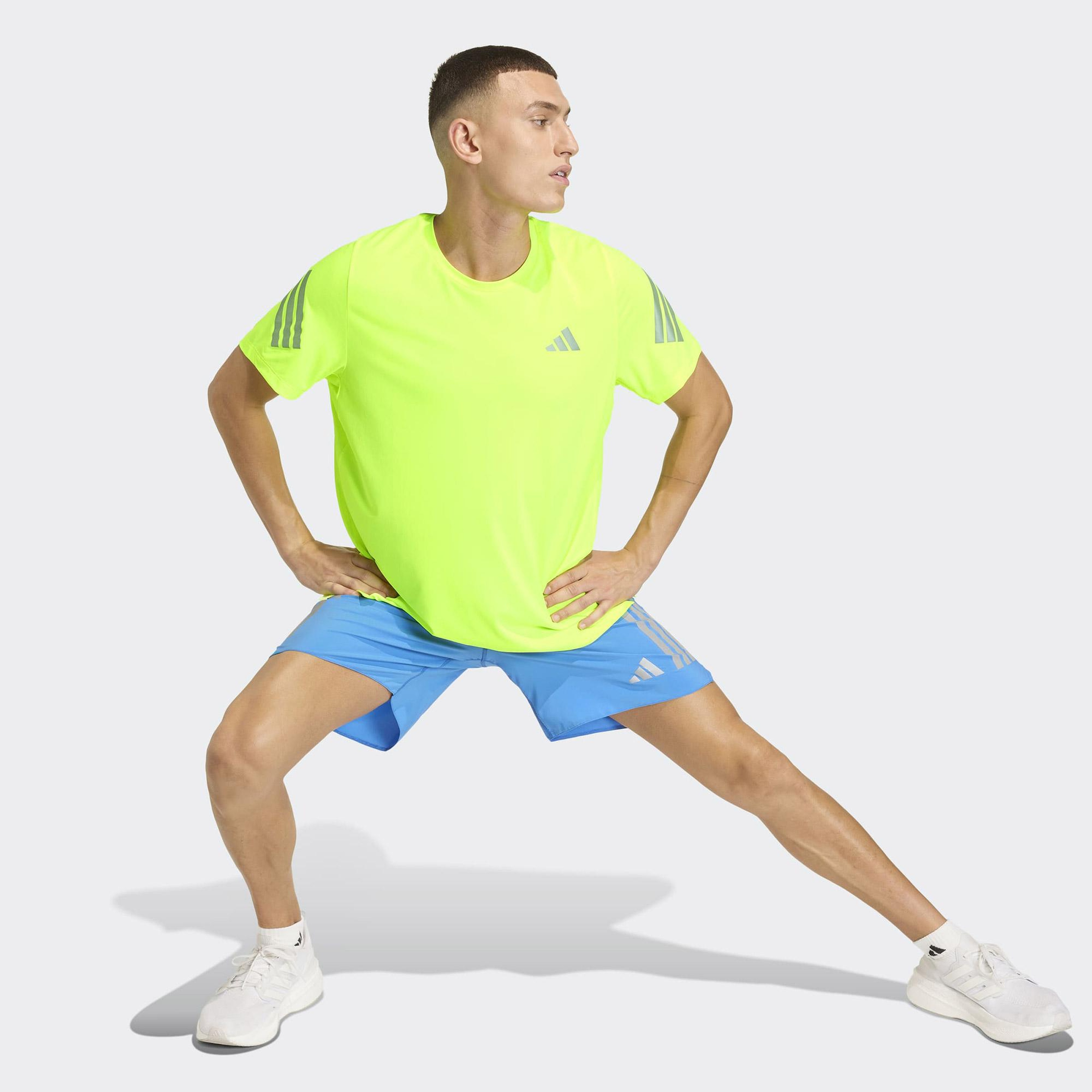adidas Adi365 Climacool Erkek Sarı Koşu T-Shirt
