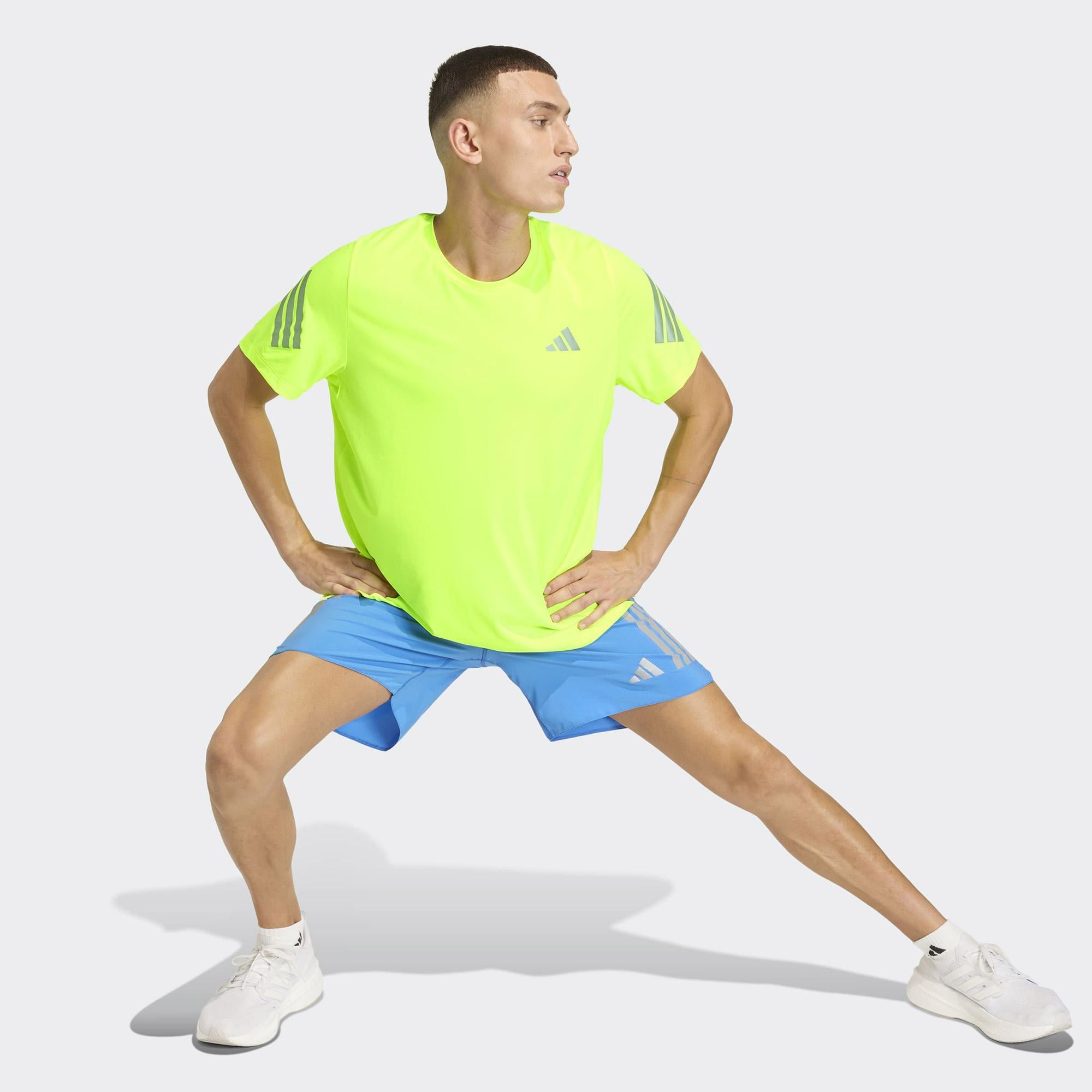 adidas Adi365 Climacool Erkek Sarı Koşu T-Shirt