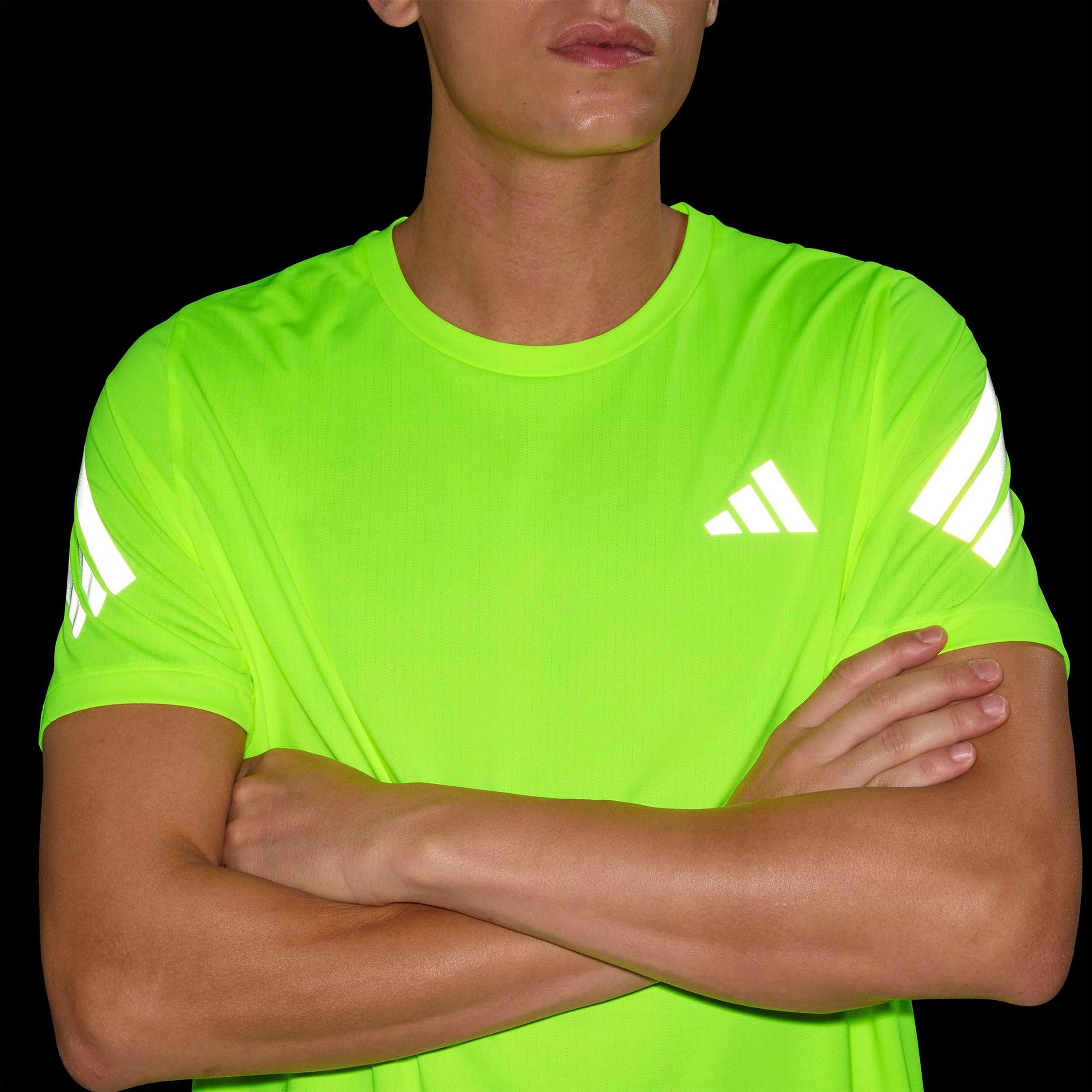 adidas Adi365 Climacool Erkek Sarı Koşu T-Shirt