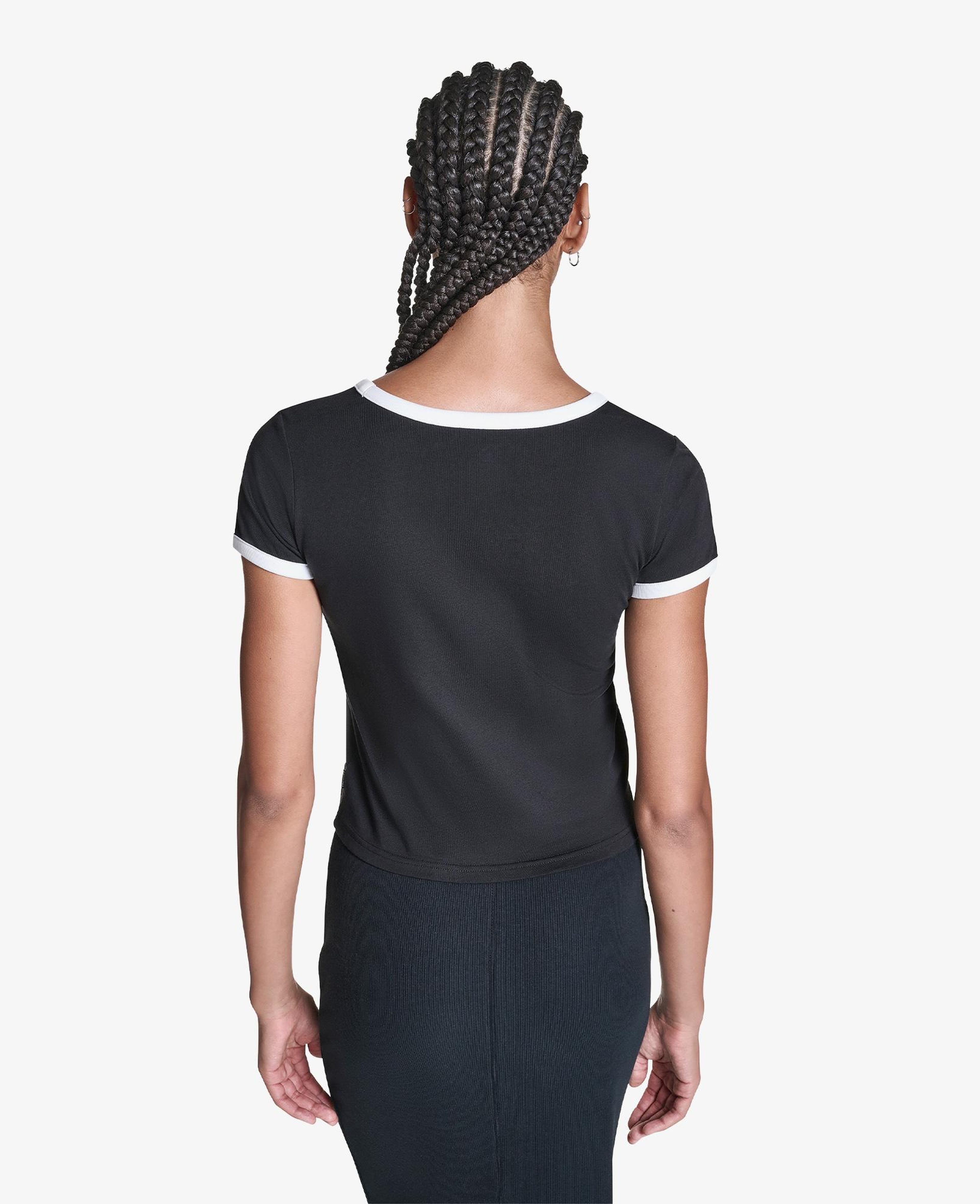 Converse Kadın Siyah T-Shirt