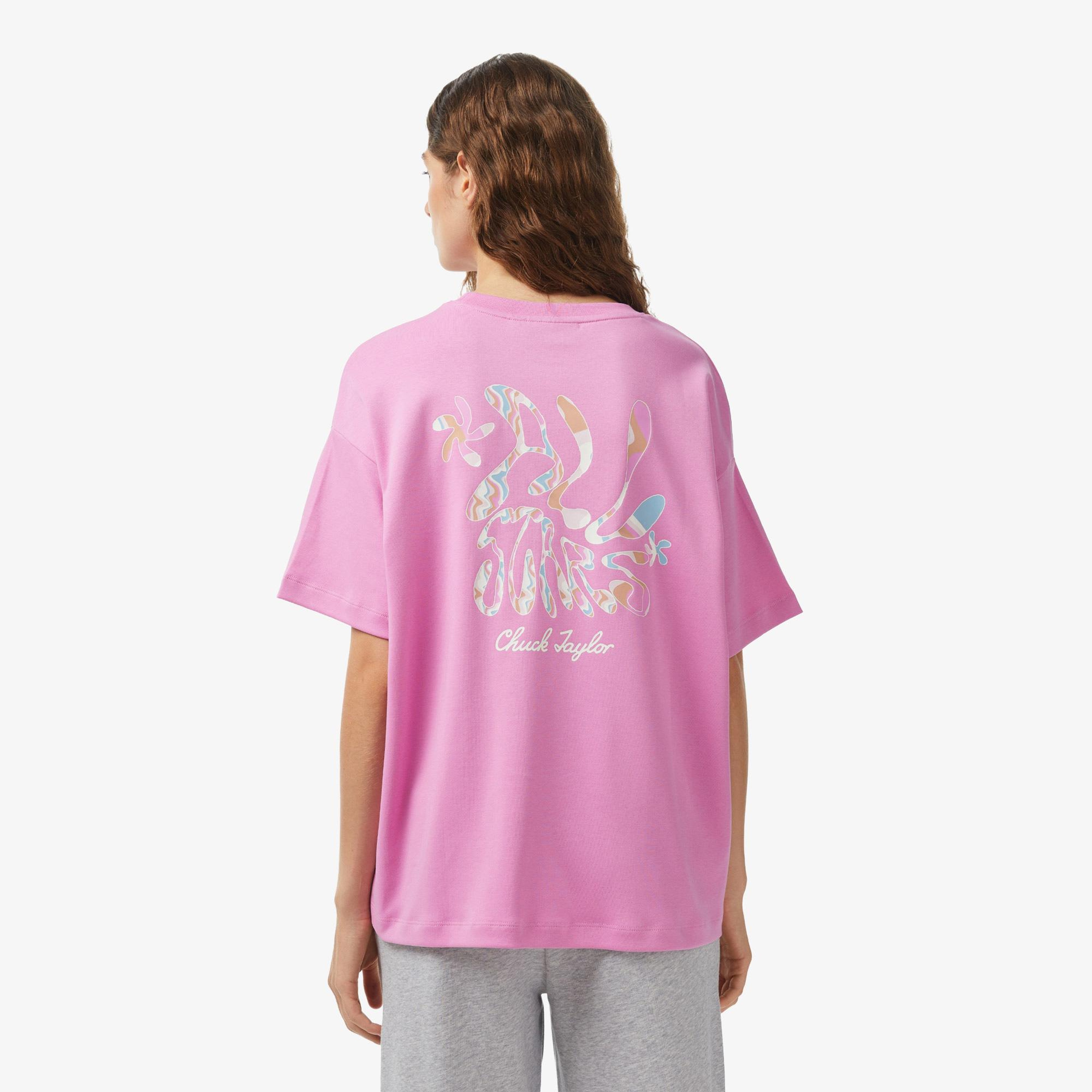 Converse Kadın Pembe T-Shirt