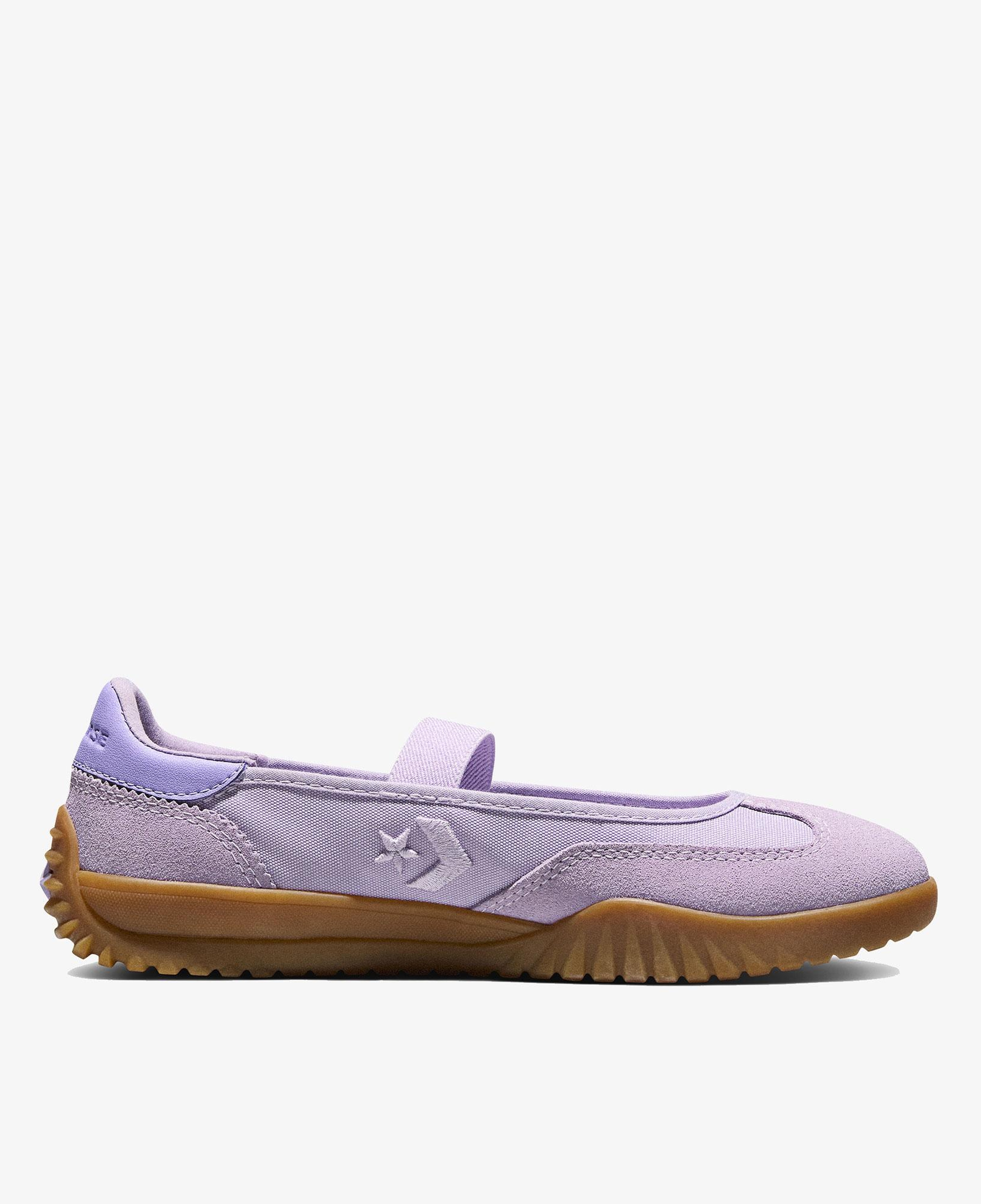 Converse Run Star Trainer Unisex Lila Süet Babet
