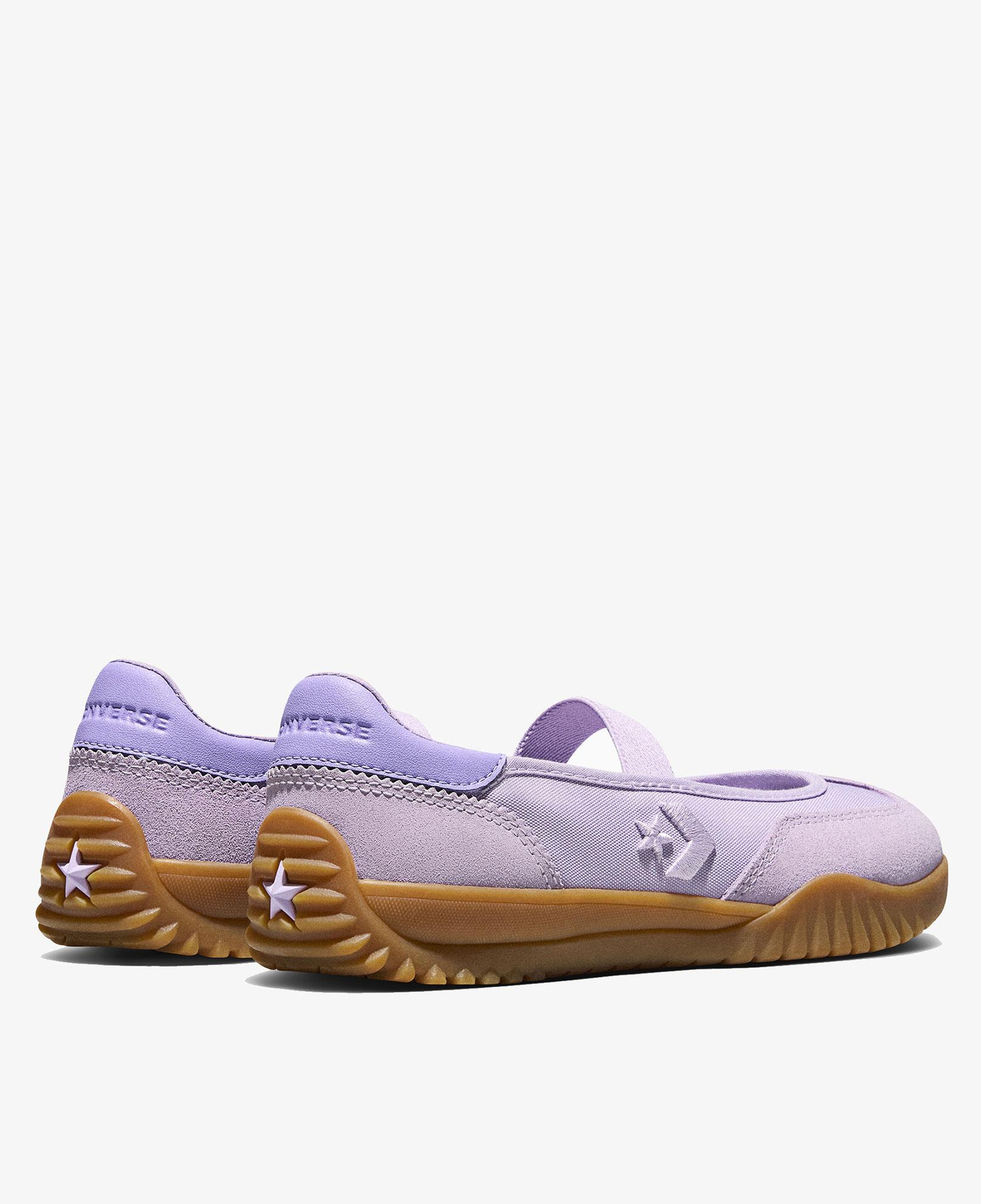 Converse Run Star Trainer Unisex Lila Süet Babet
