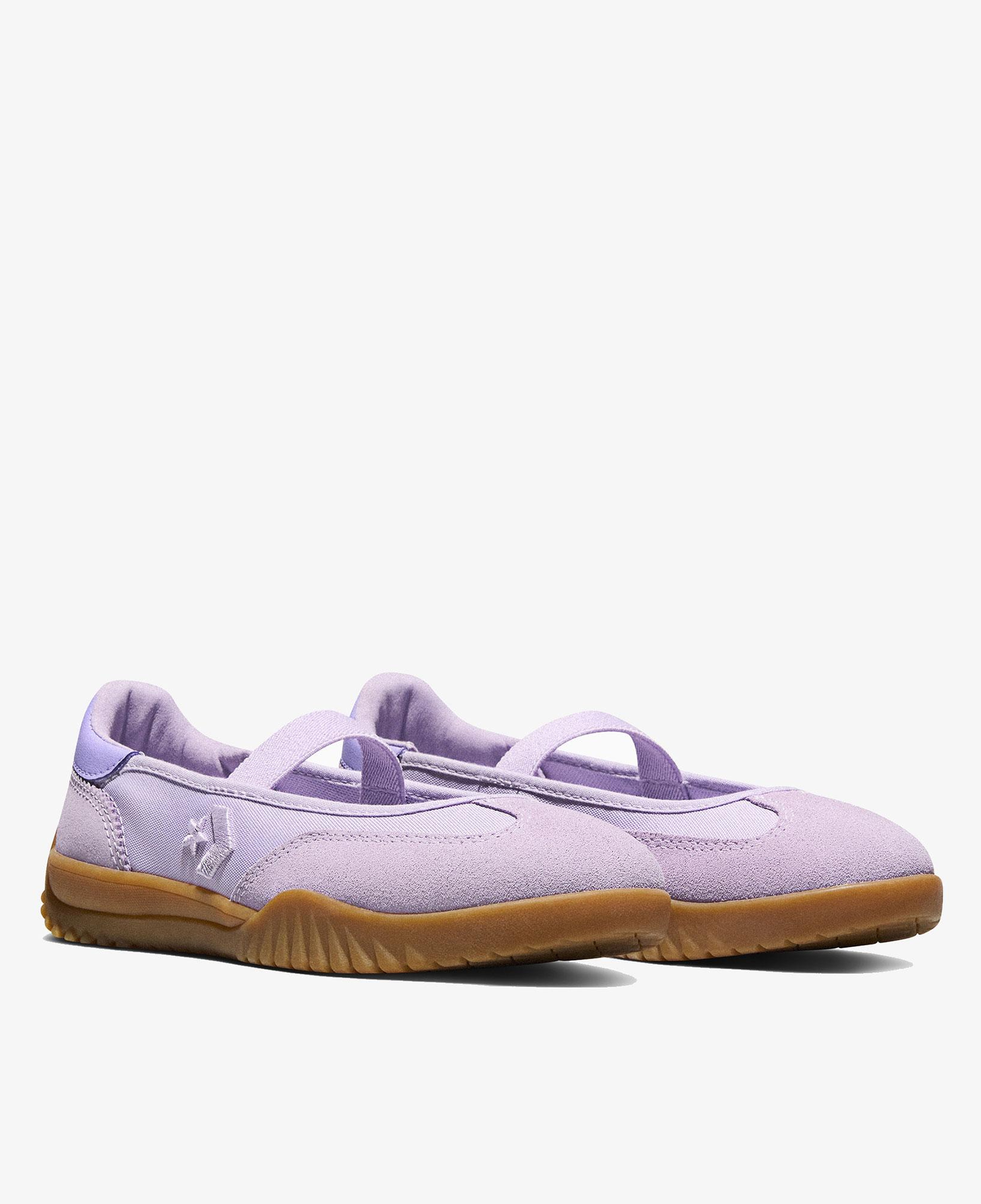Converse Run Star Trainer Unisex Lila Süet Babet