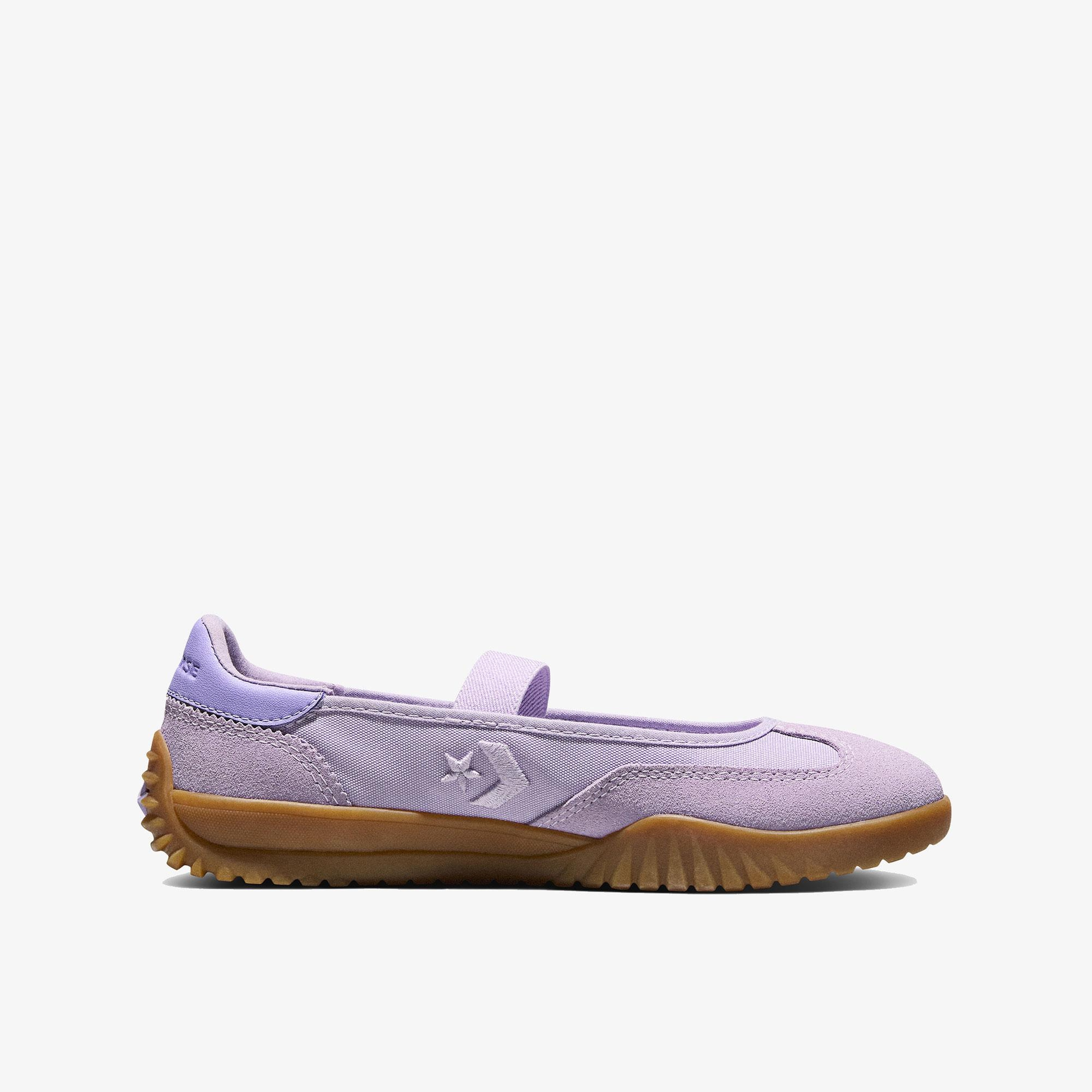 Converse Run Star Trainer Unisex Lila Süet Babet