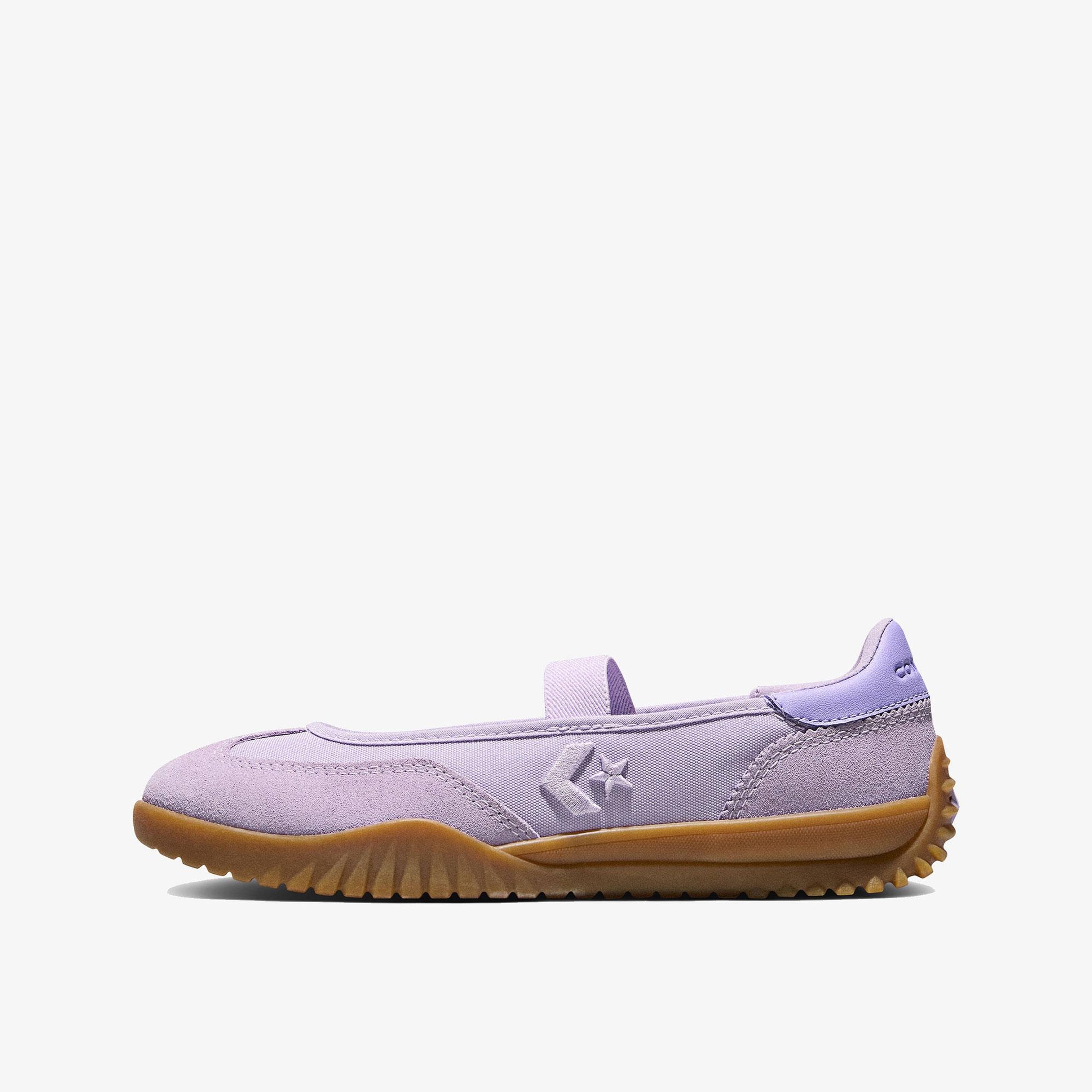Converse Run Star Trainer Unisex Lila Süet Babet