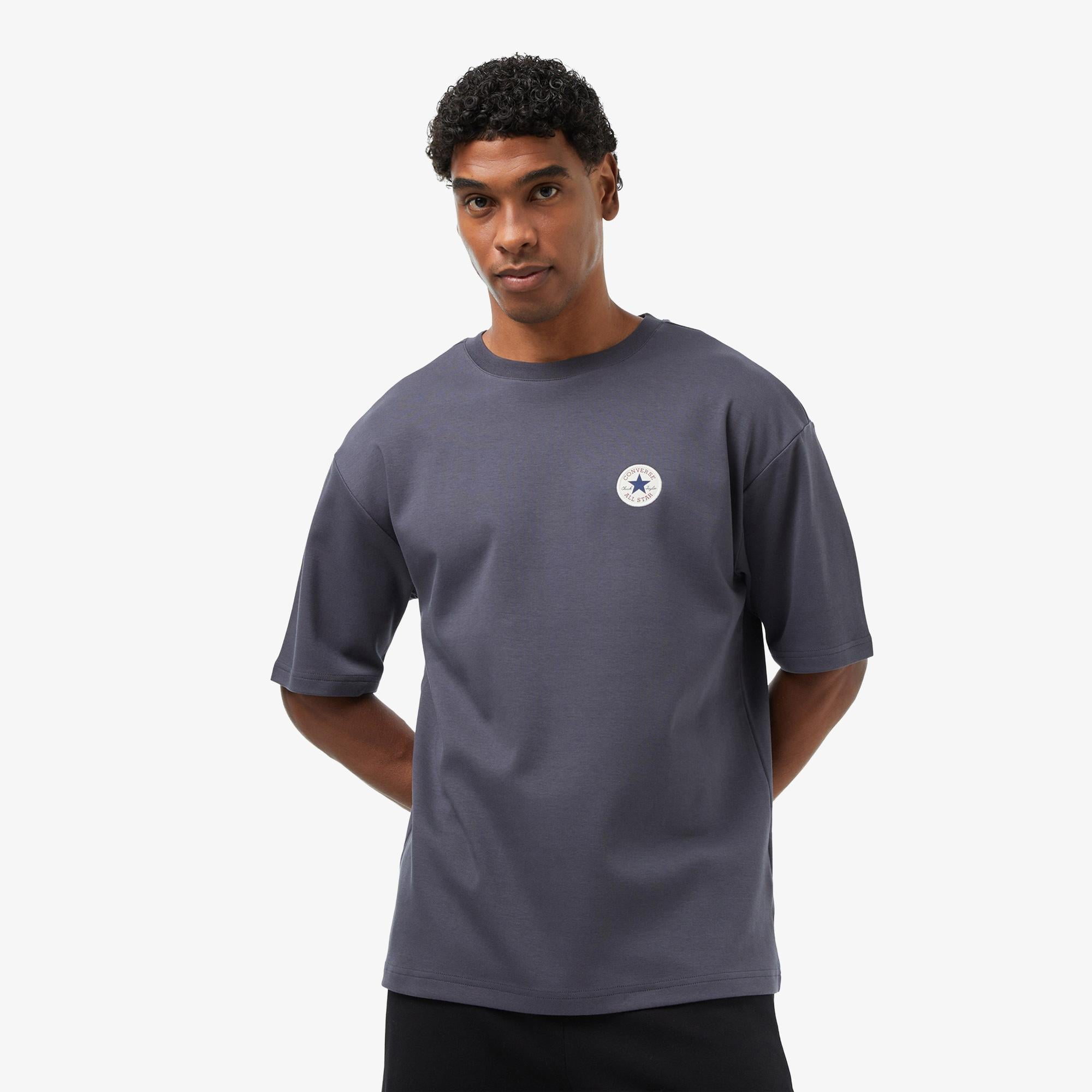 Converse Erkek Gri T-Shirt