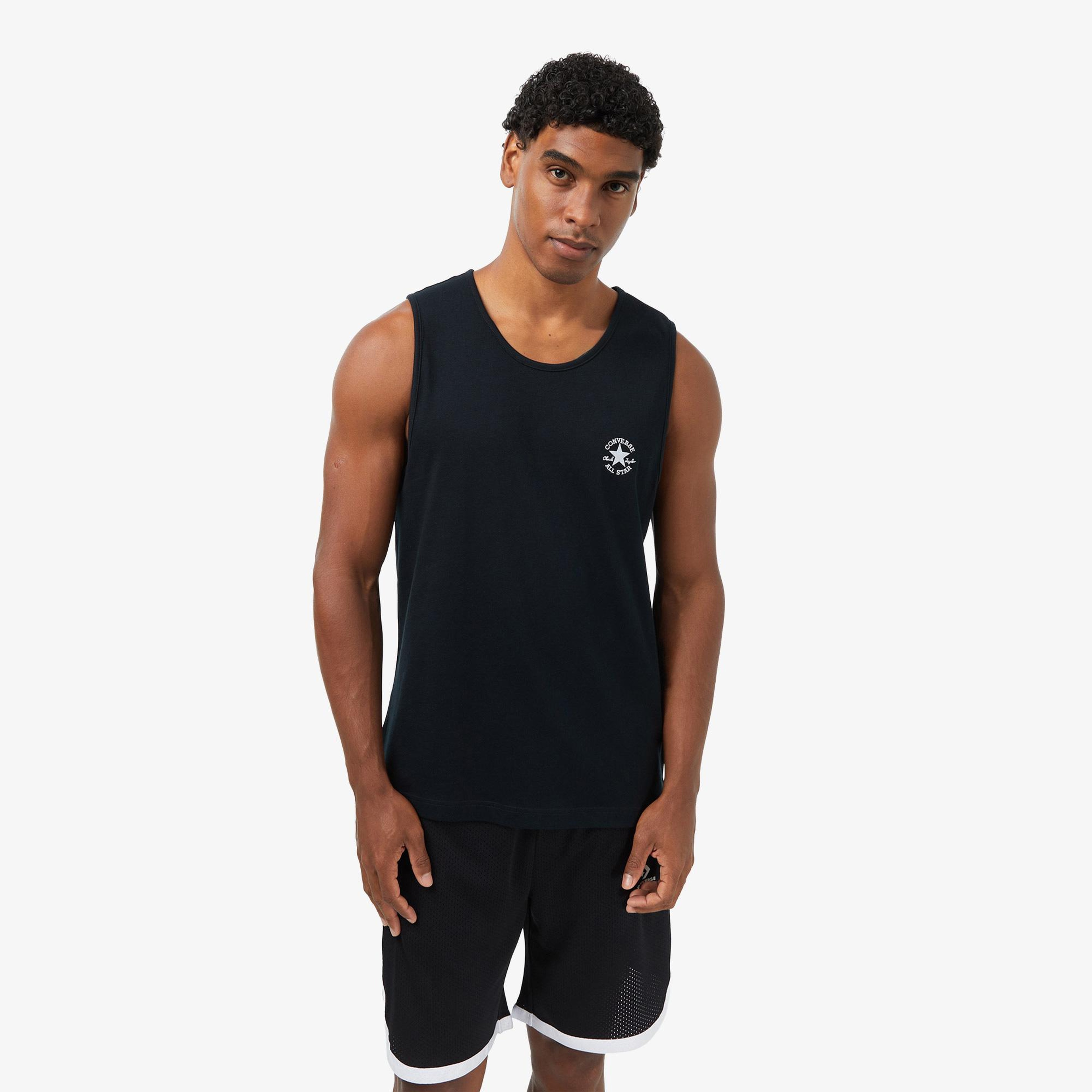Converse Erkek Siyah T-Shirt