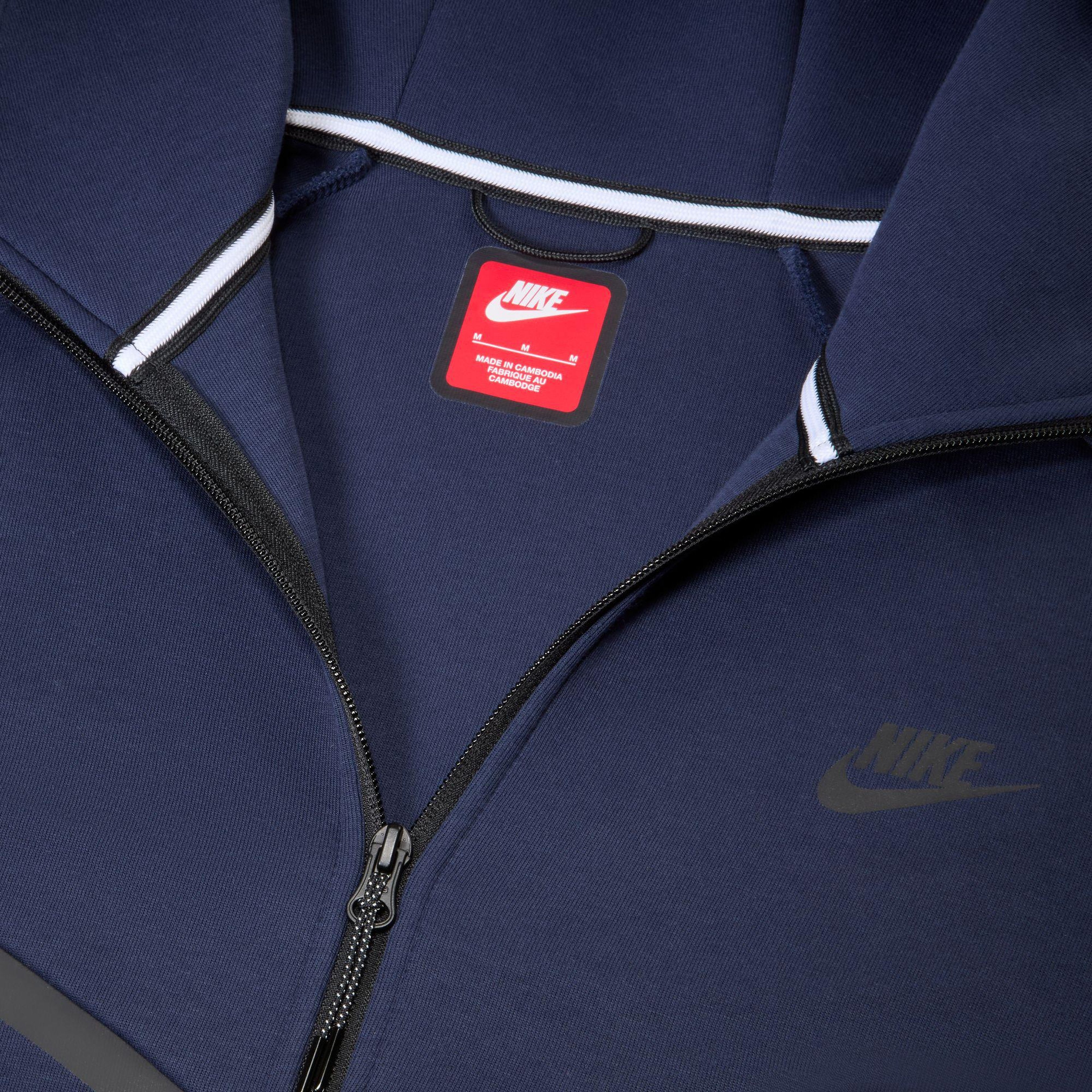 Nike Tech Fleece Erkek Lacivert Sweatshirt