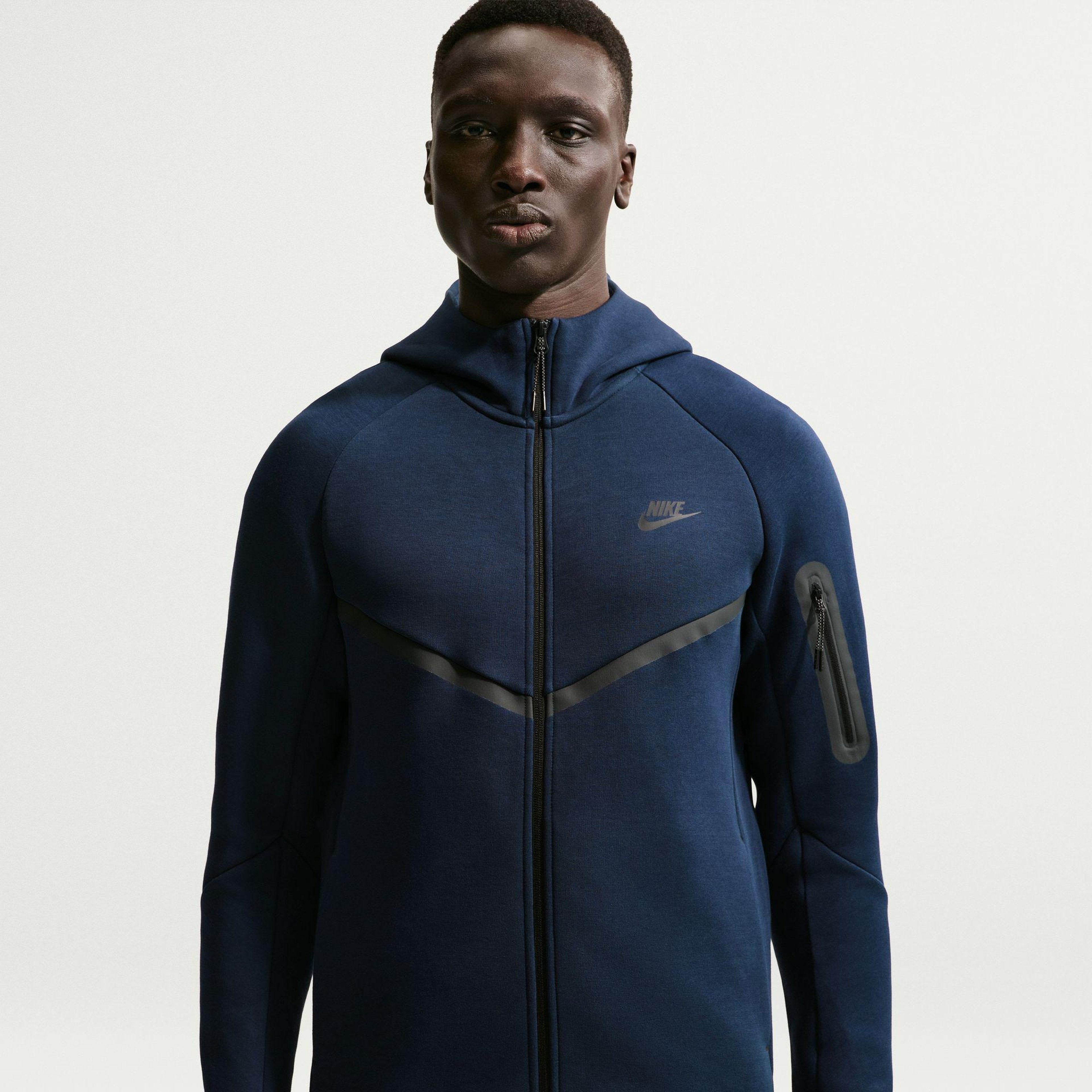 Nike Tech Fleece Erkek Lacivert Sweatshirt