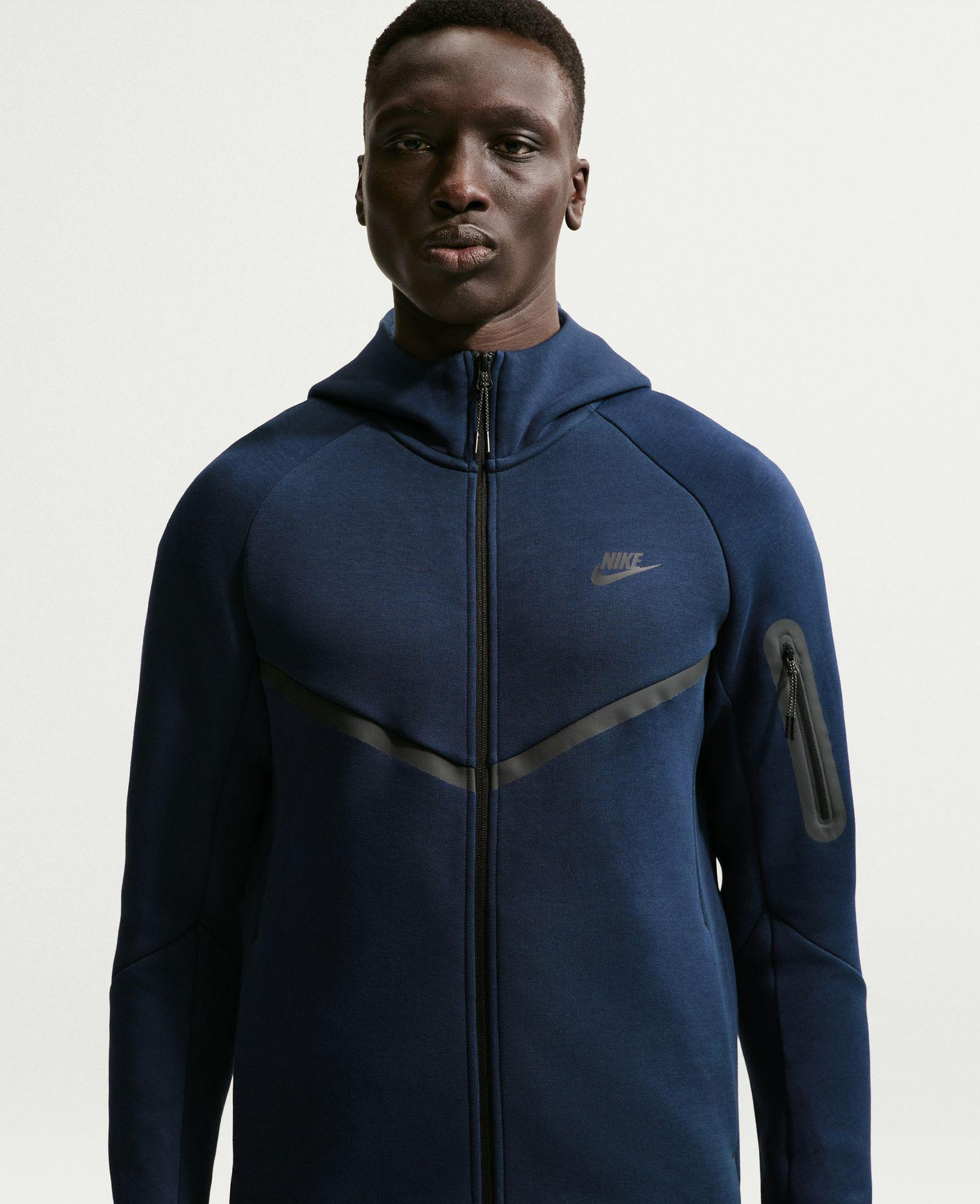Nike Tech Fleece Erkek Lacivert Sweatshirt