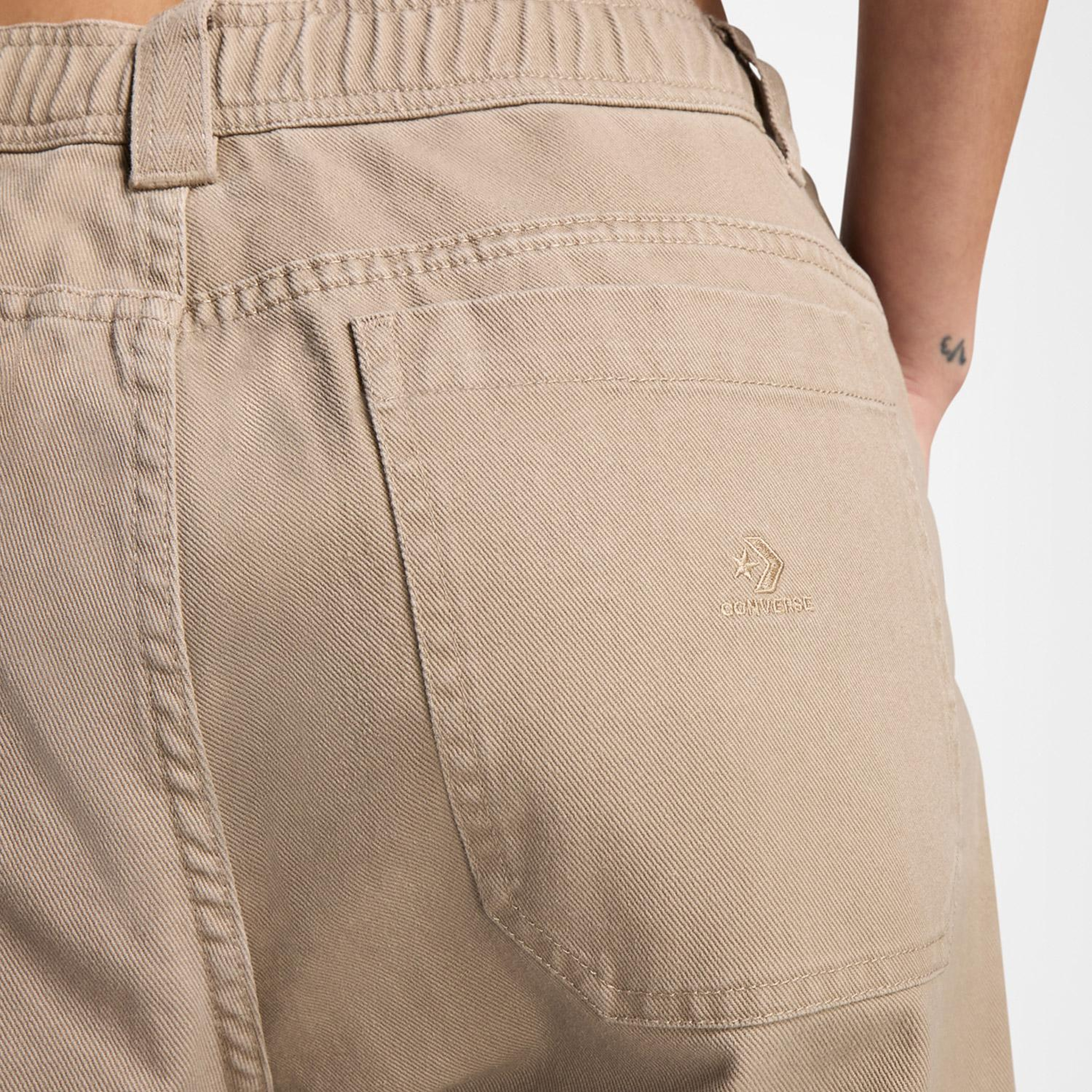 Converse Unisex Bej Pantolon