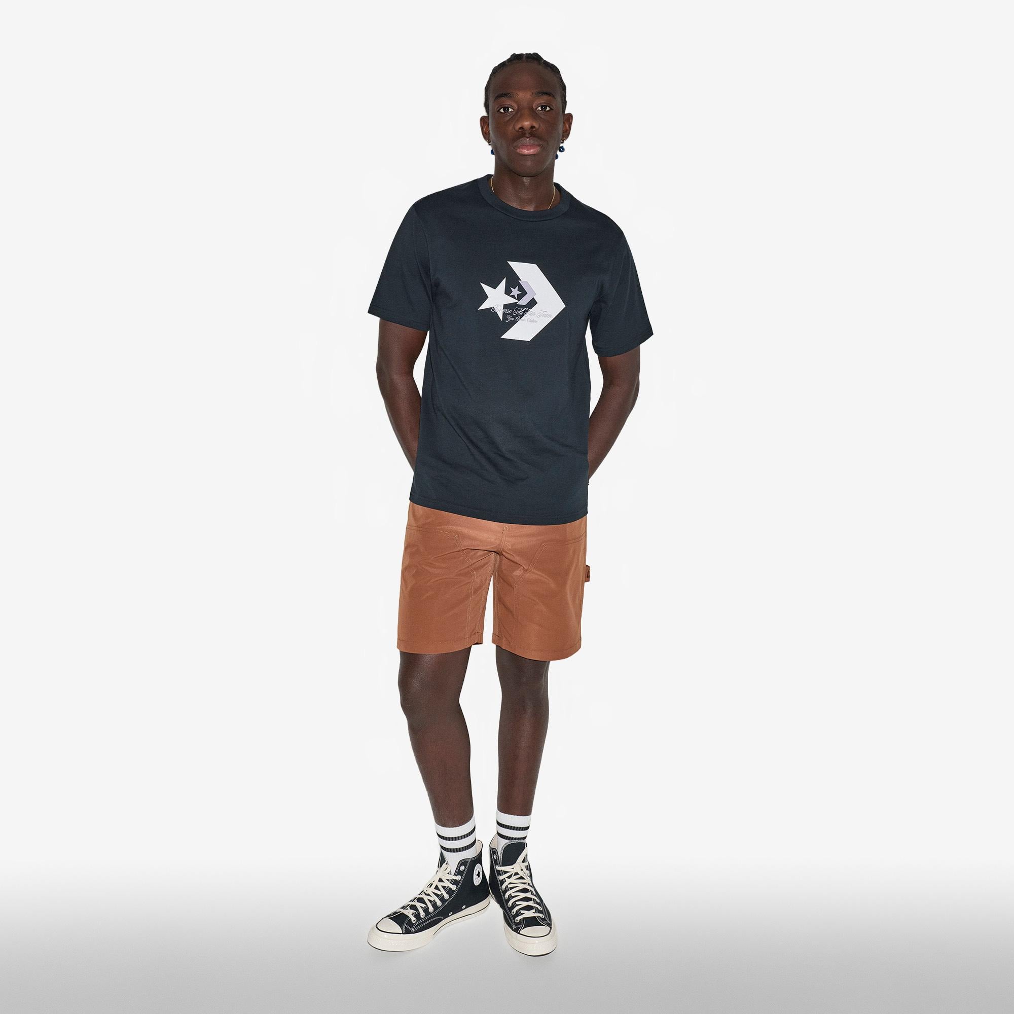 Converse Erkek Kahverengi Şort