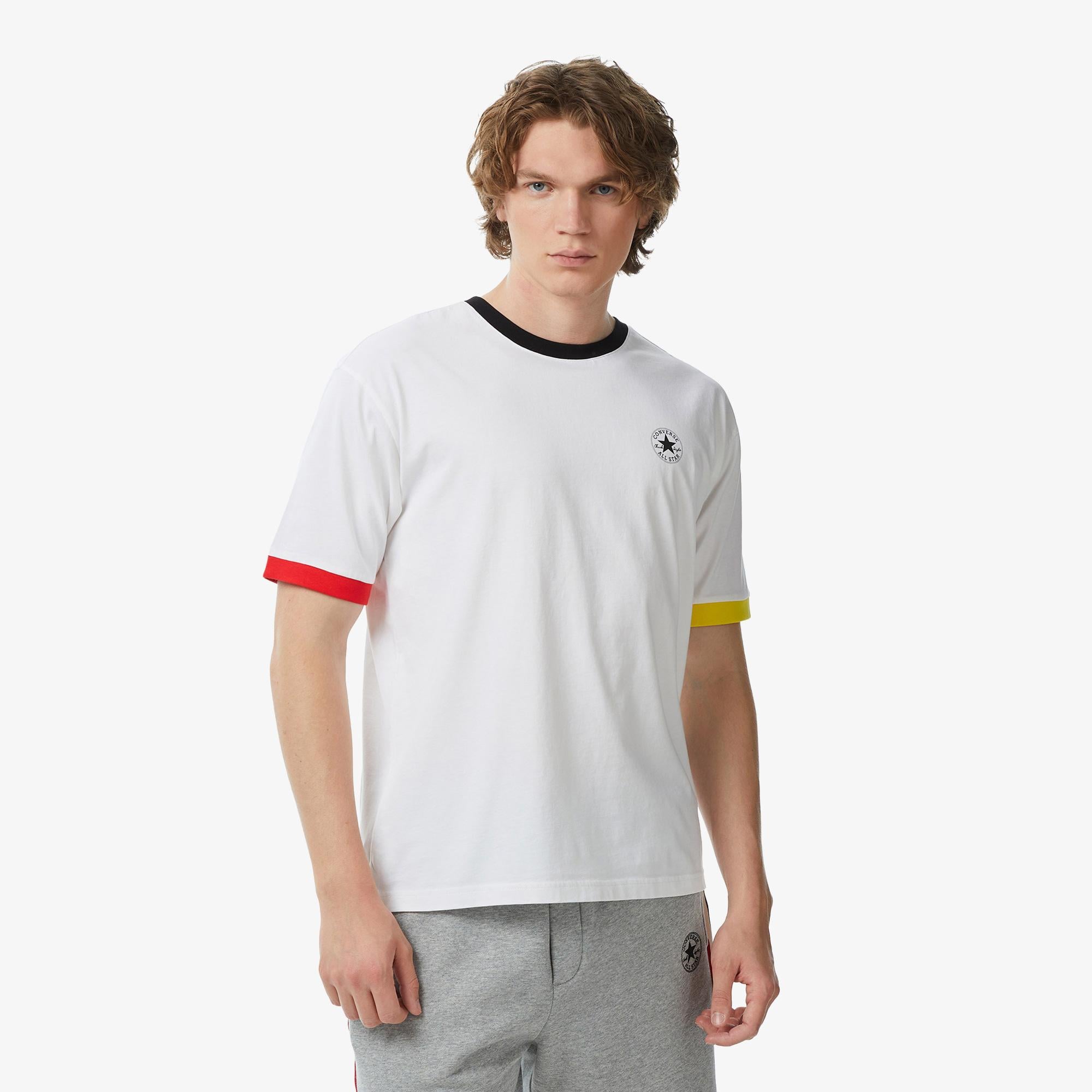 Converse Erkek Beyaz T-Shirt