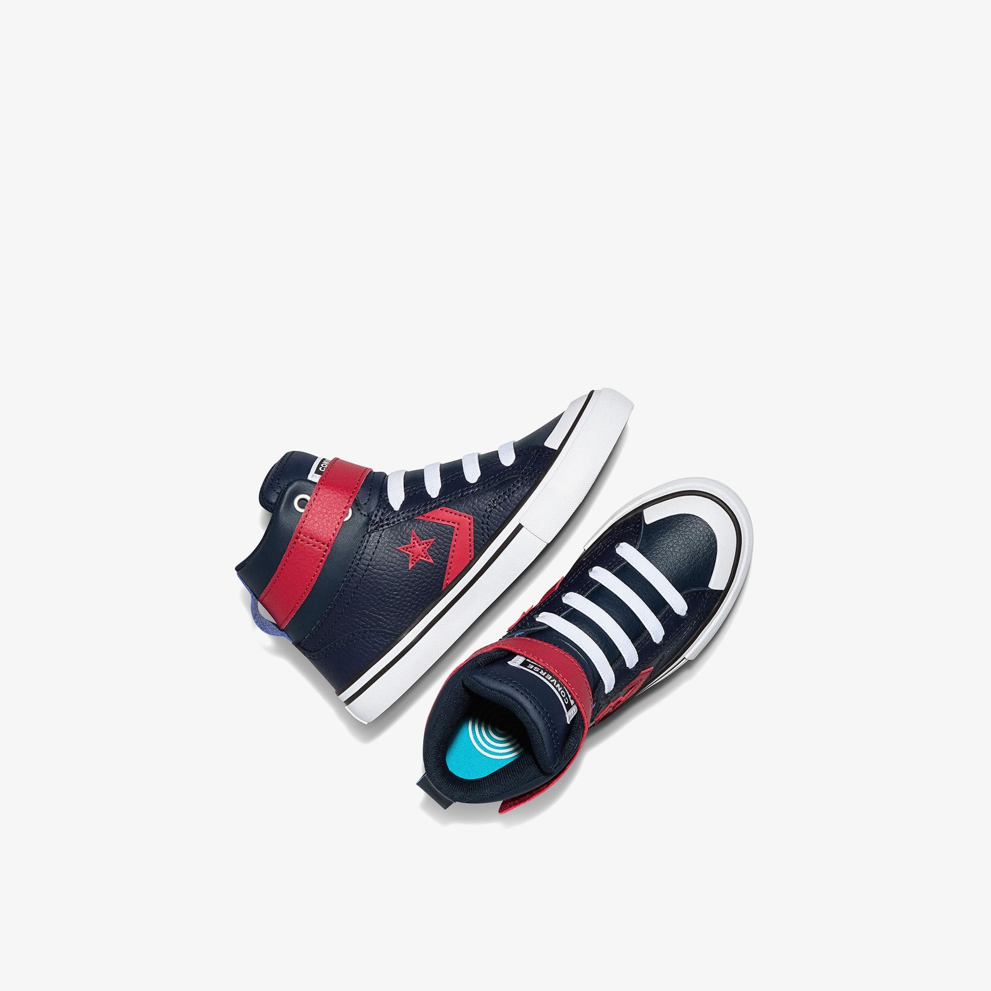 Converse Pro Blaze Strap Easy On Çocuk Lacivert Deri Bot