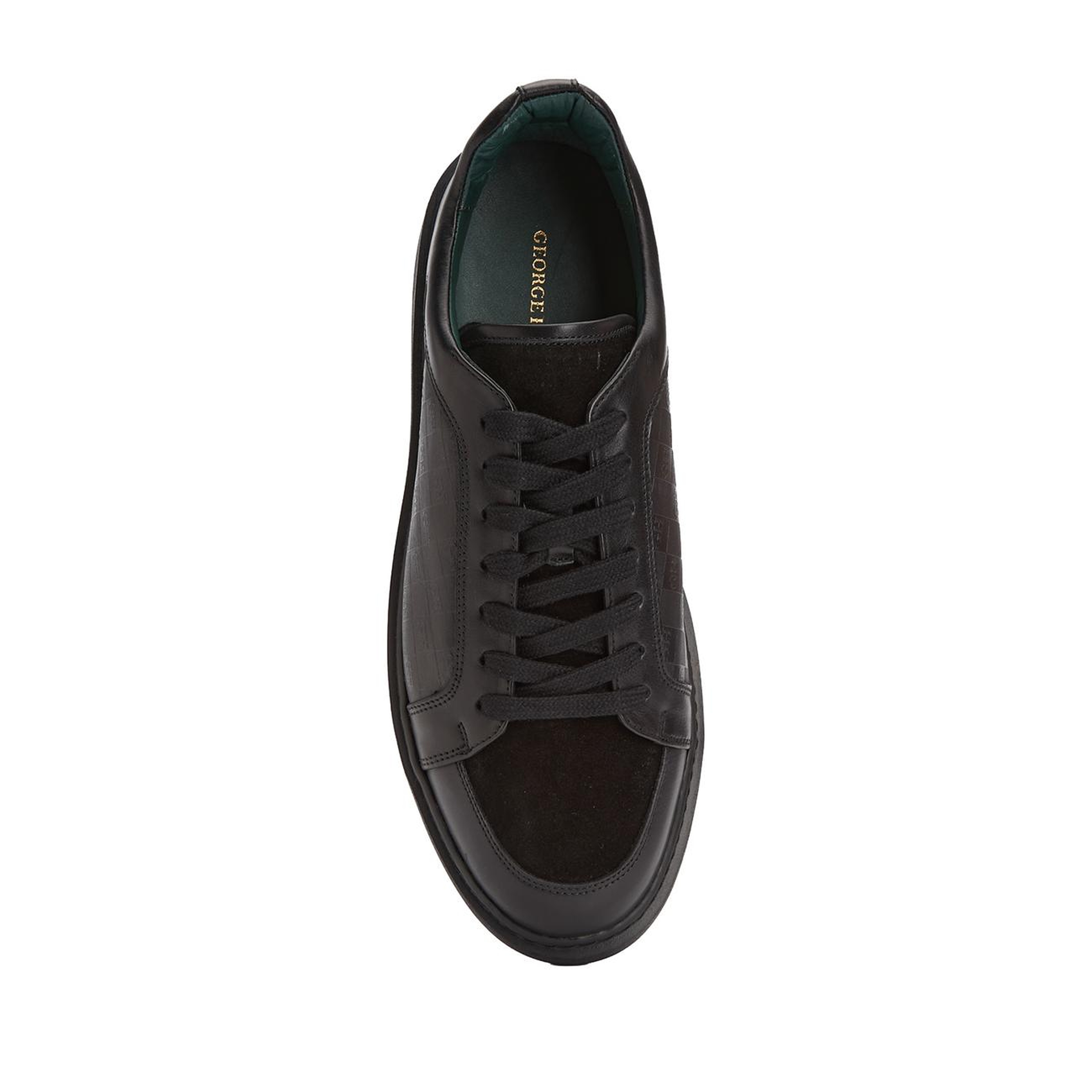 George Hogg Erkek Siyah Sneaker