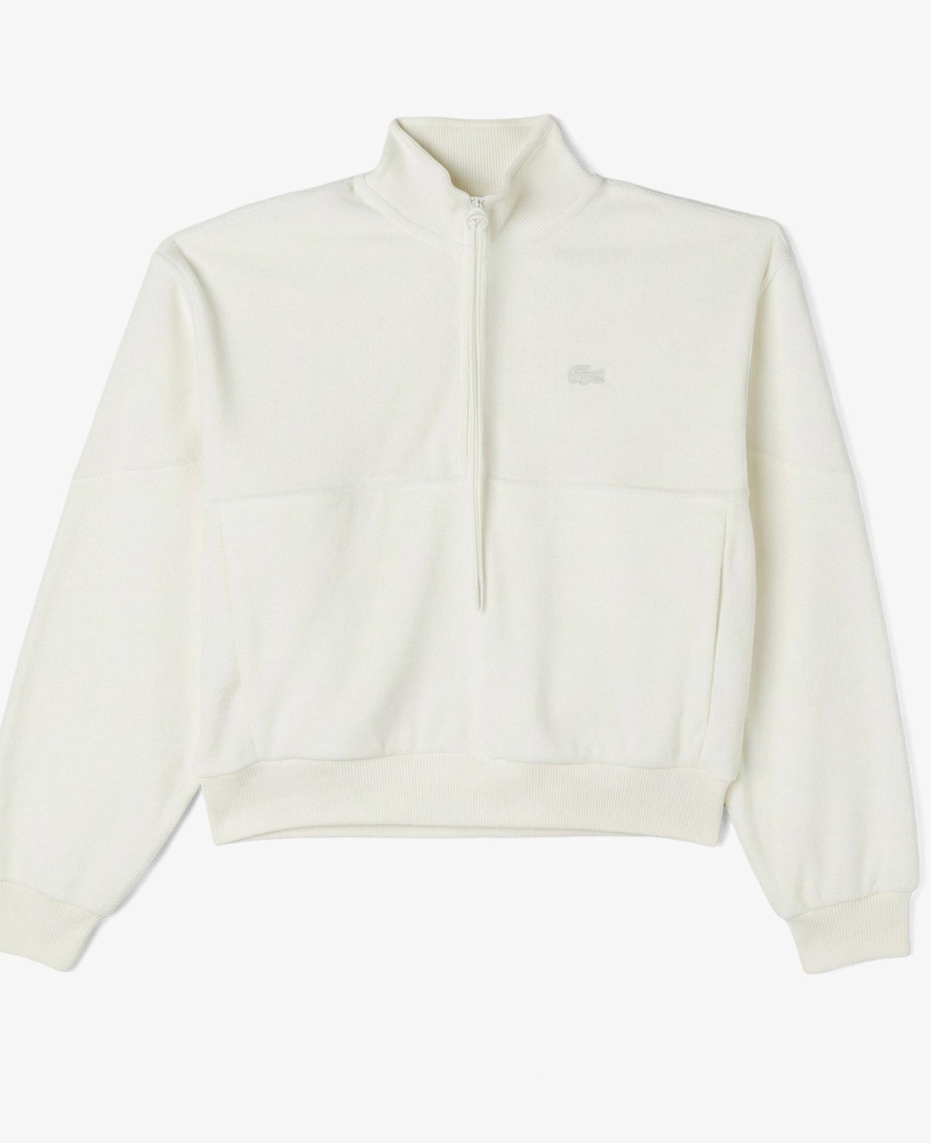 Lacoste Kadın Krem Sweatshirt