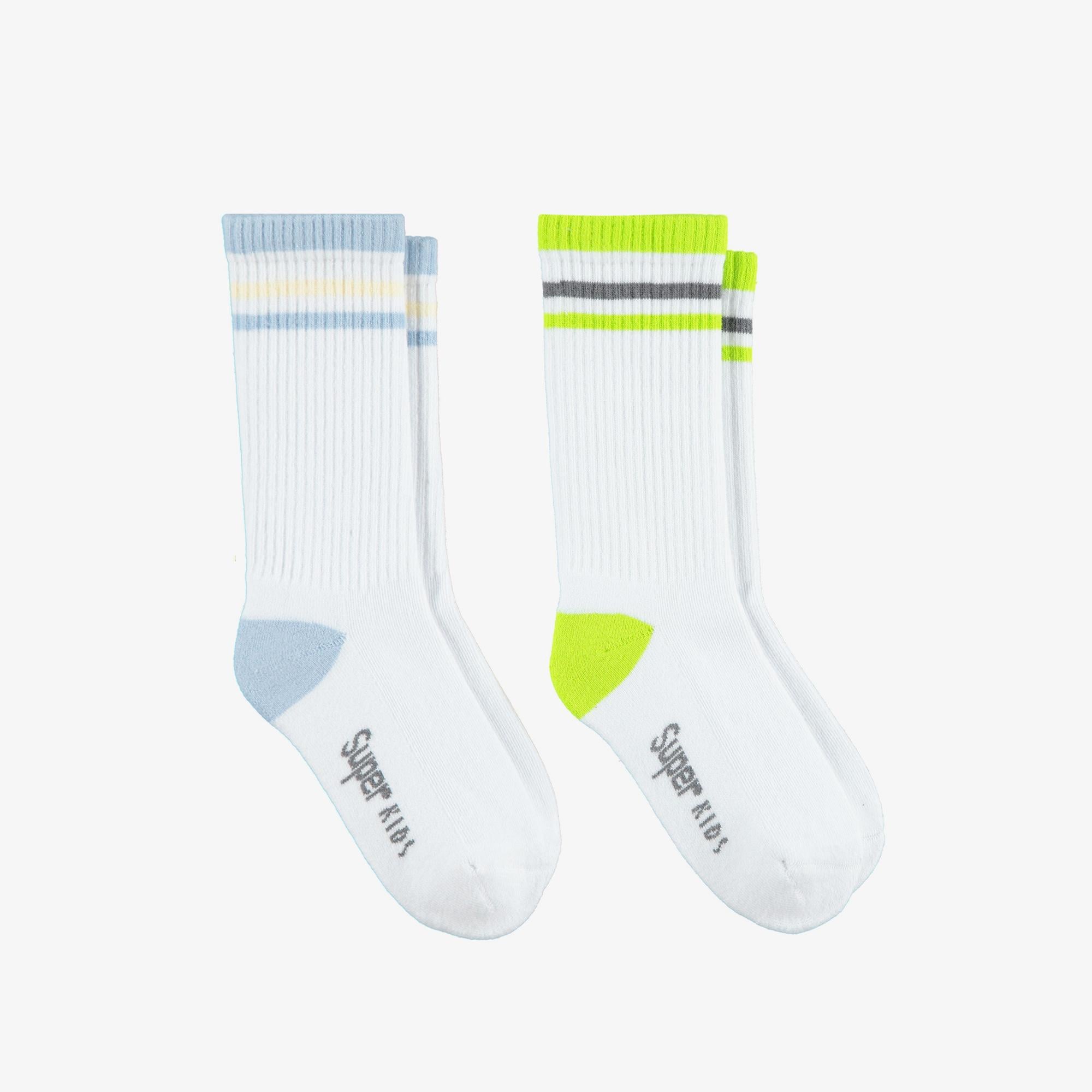 UNITED4 Tenis Towel Çocuk Beyaz Çorap