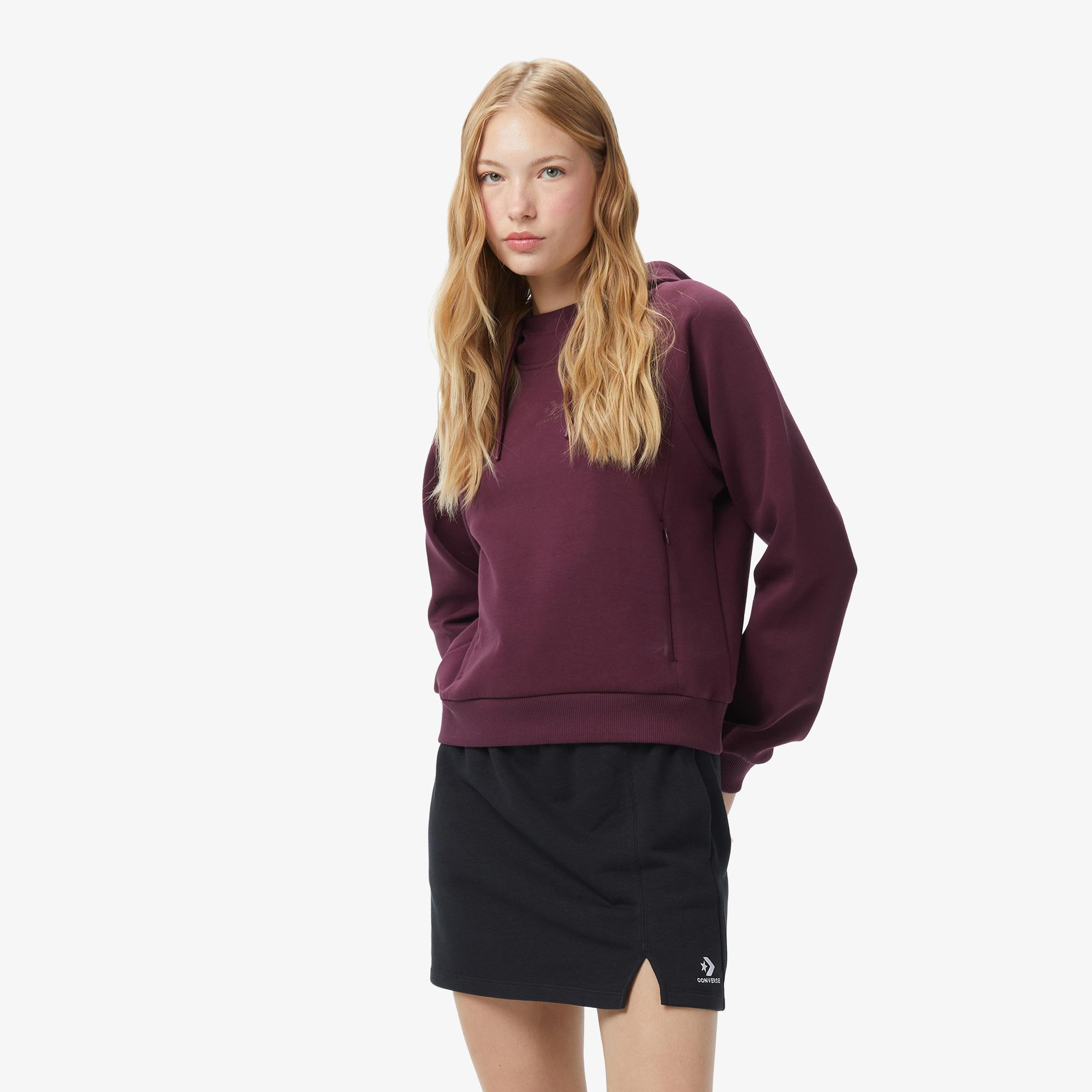 Converse Kadın Bordo Sweatshirt