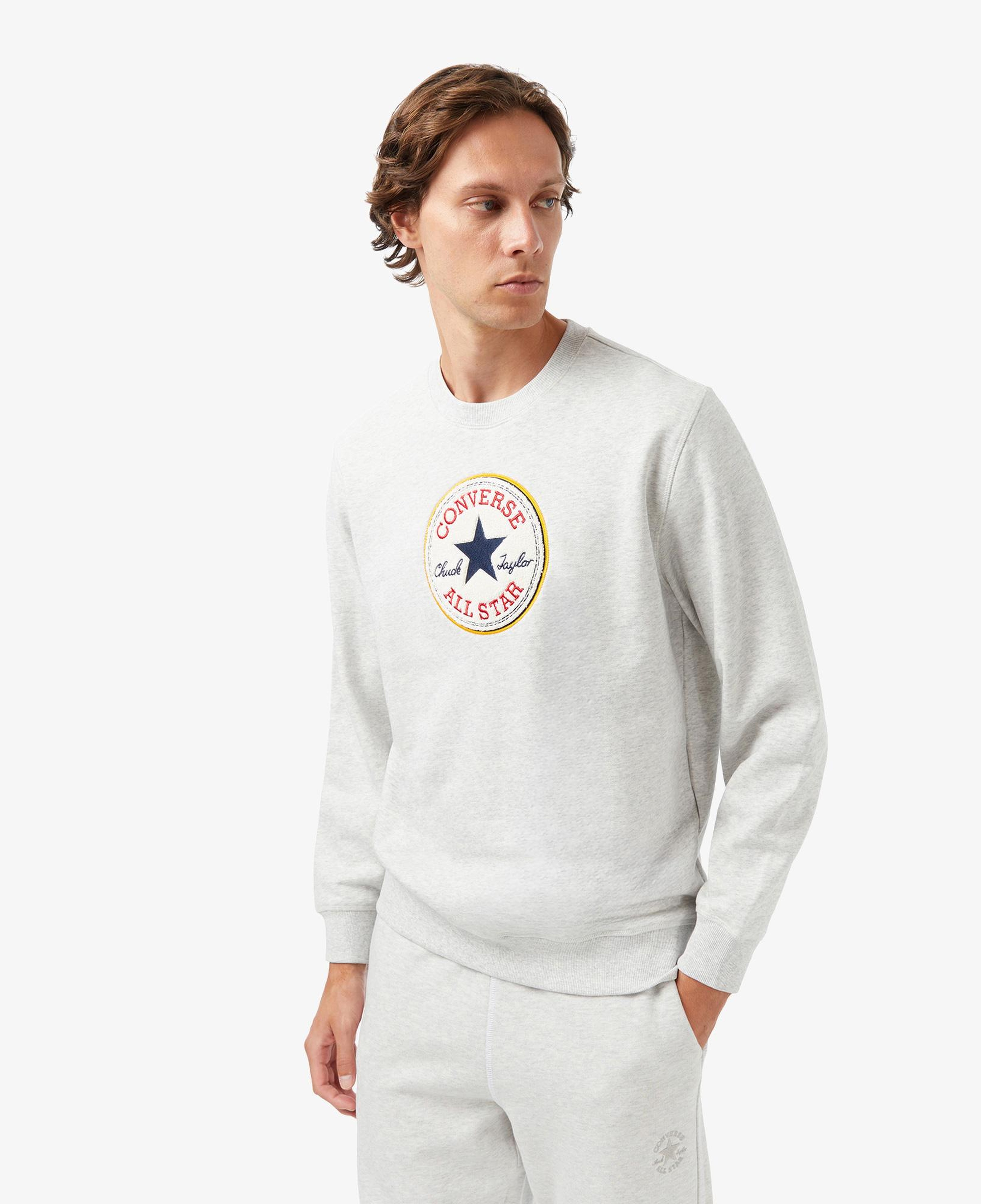 Converse Erkek Gri Sweatshirt