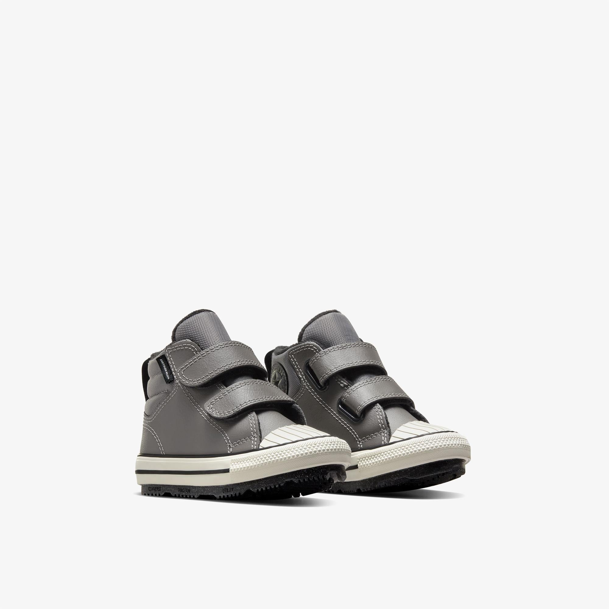 Converse Chuck Taylor All Star Berkshire Bebek Gri Deri Su İtici Bot