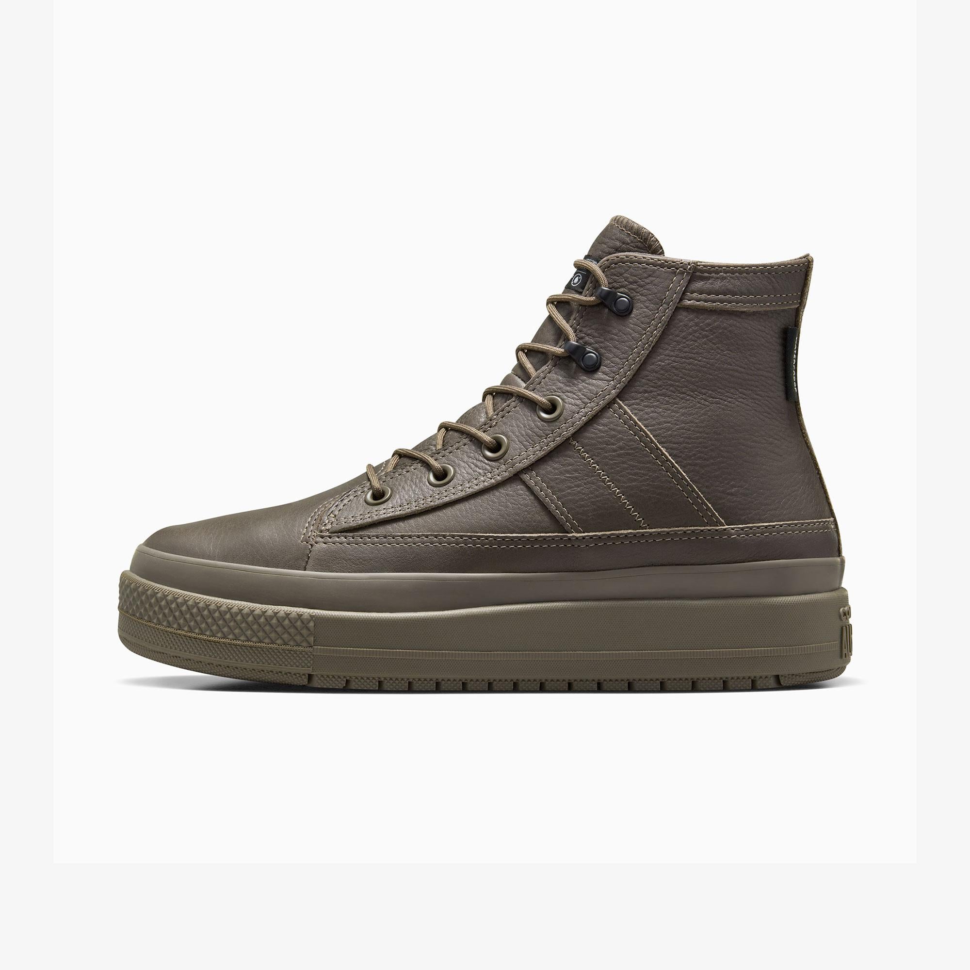 Converse Chuck Taylor All Star Equip Unisex Kahverengi Deri Su Geçirmez Bot