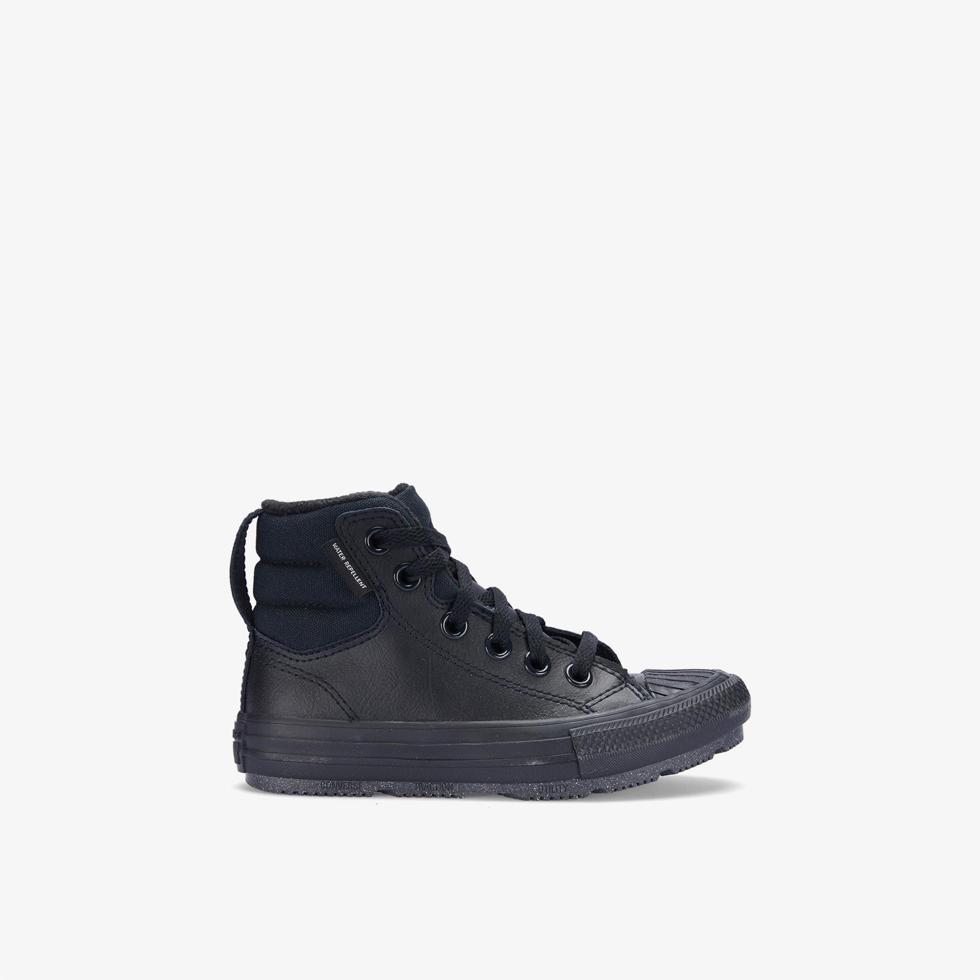 Converse Chuck Taylor All Star Berkshire Çocuk Siyah Deri Bot